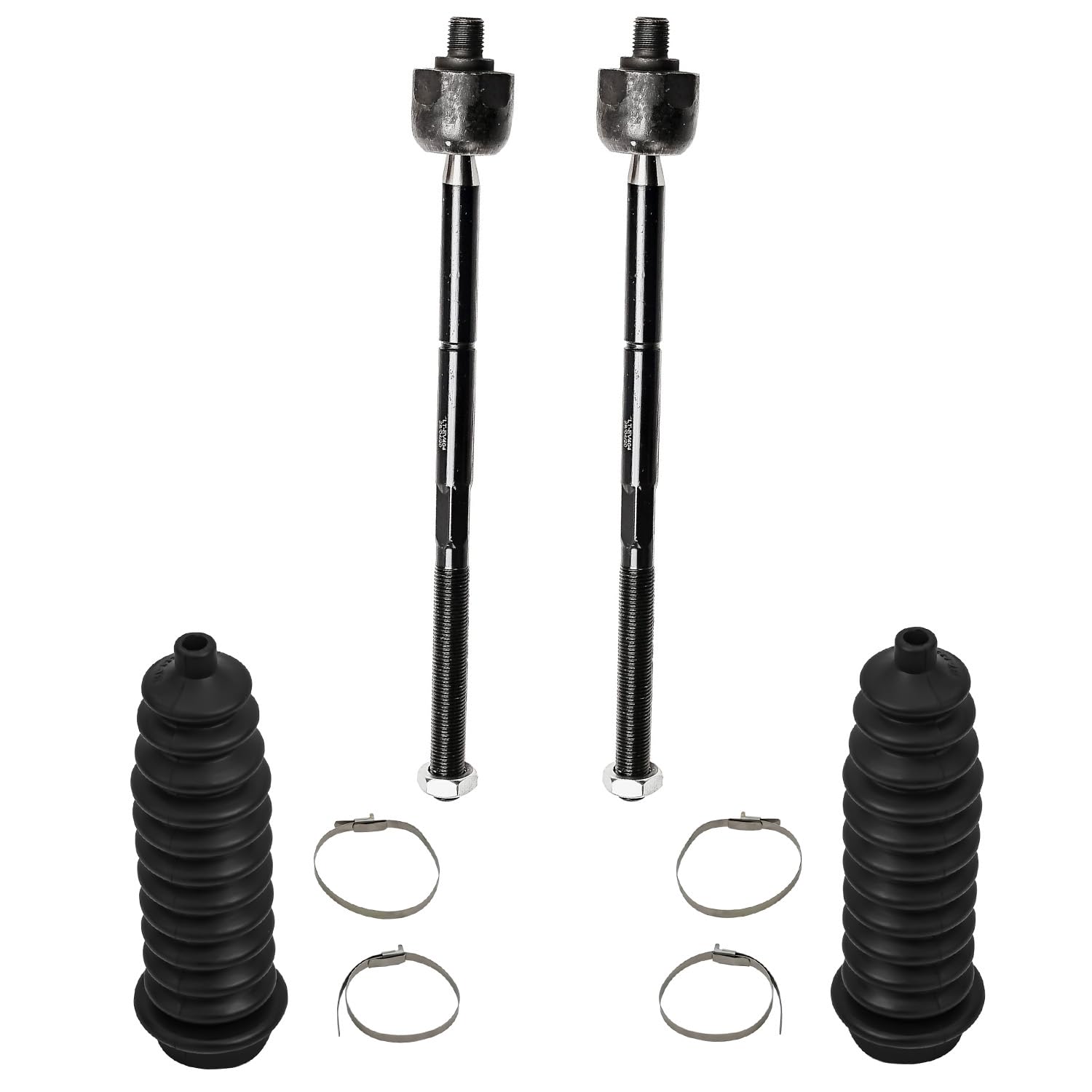 Detroit Axle - Front End 10pc Suspension Kit for 2000-2005 Dodge Neon 2001 2002 2003 2004, 2 Lower Control Arms w/Ball Joints Assembly, 4 Inner & Outer Tie Rods, 2 Sway Bars, 2 Boots, Replacement