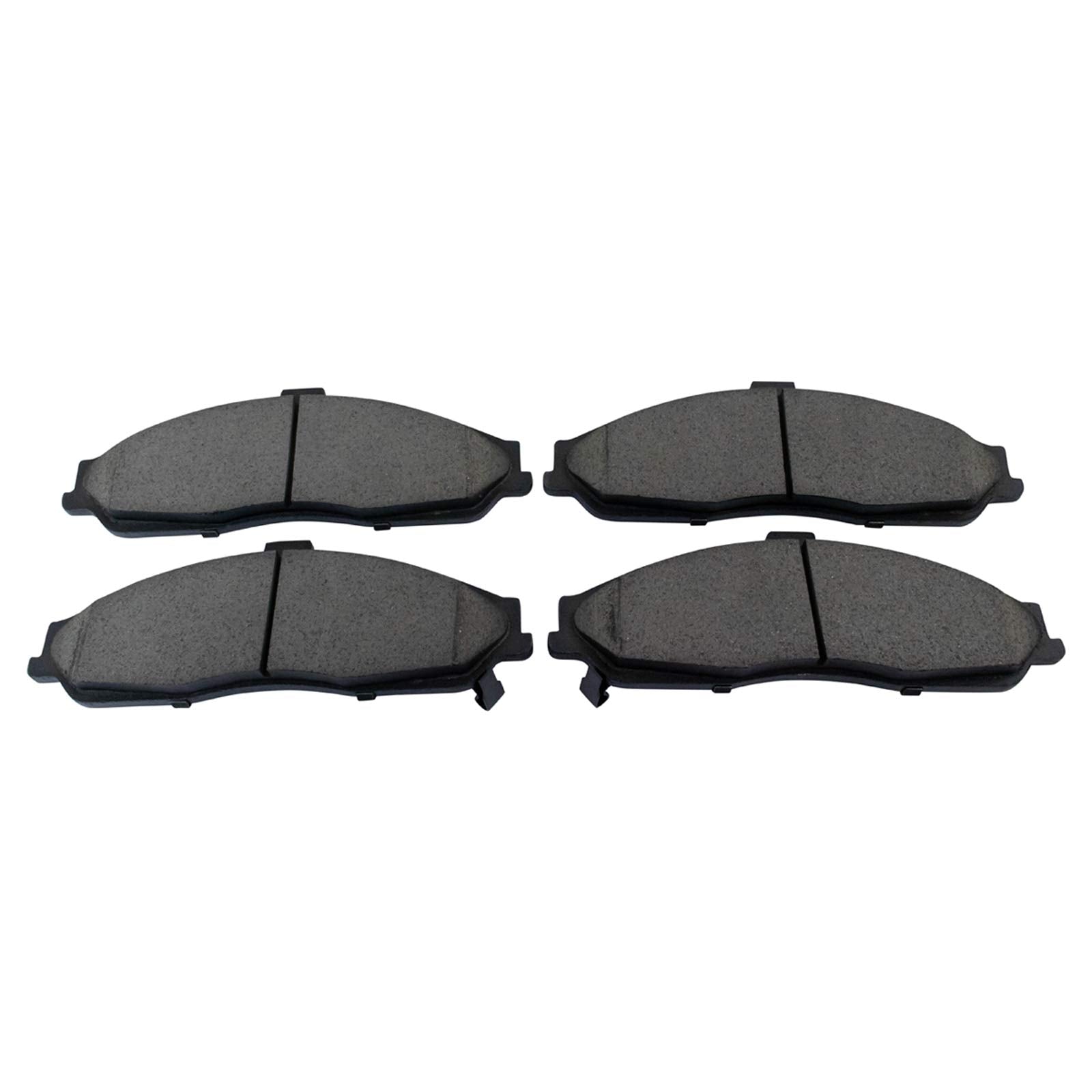 TRQ Front Brake Pads Ceramic Compatible with 2004-2009 Cadillac XLR 1997-2013 Chevrolet Corvette 2005-2006 Pontiac GTO