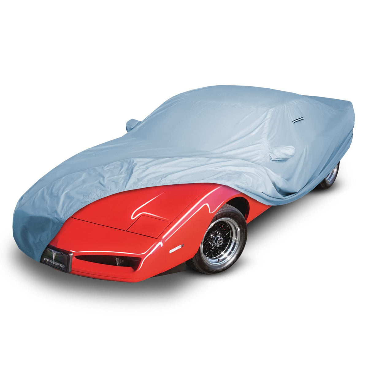 Icarcover Premium Car Cover For 1991-1992 Pontiac Trans Am Waterproof All Weather Rain Snow Uv Sun Hail Protector For Automobile