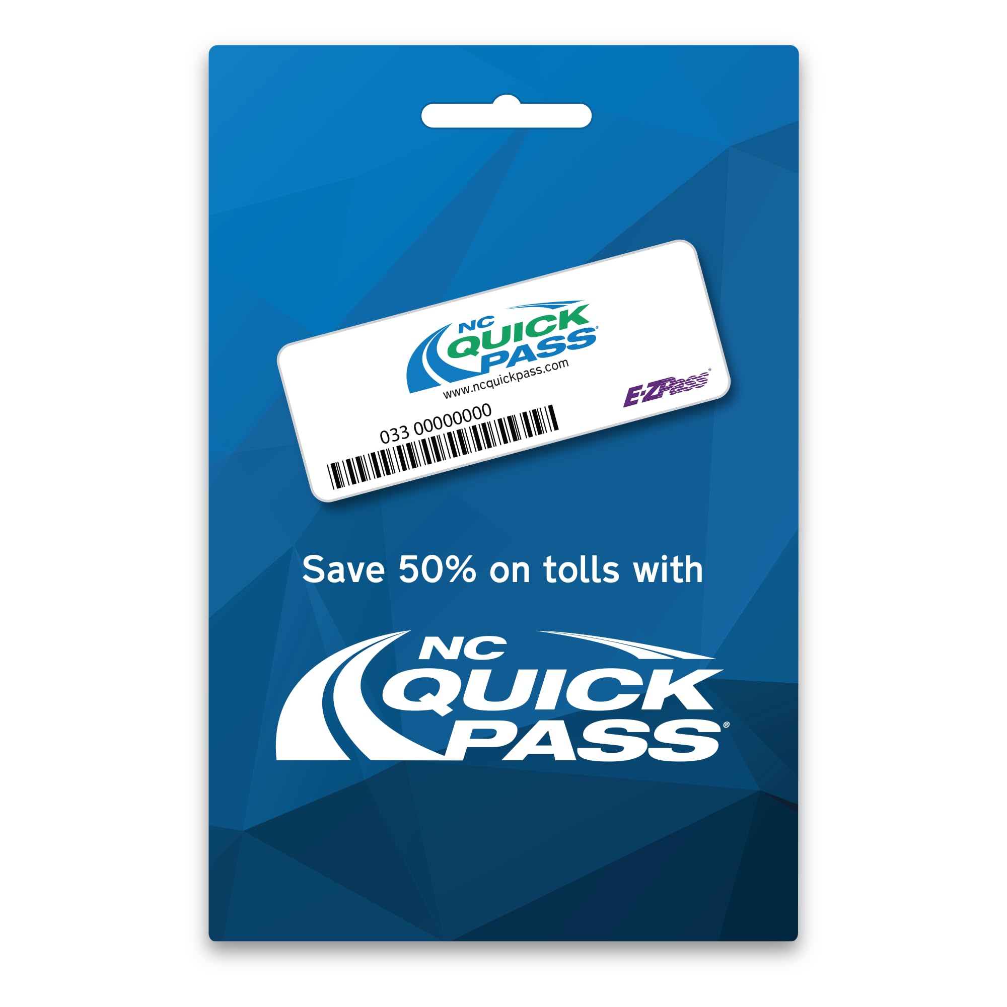 NC Quick Pass Sticker Transponder - NC Toll Roads - Works in 19 States (1)