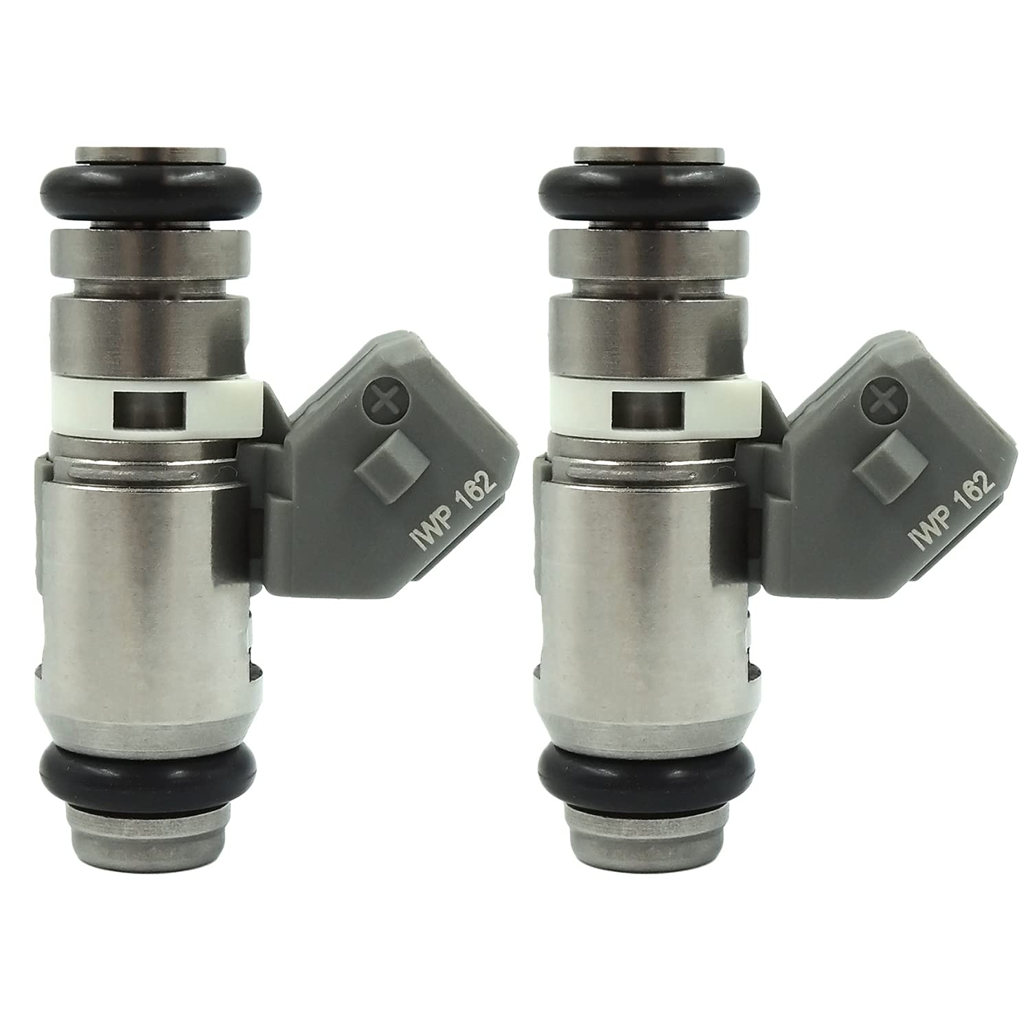 Hisport Racing Fuel Injector Iwp162- Compatible With Harley Davidson Replaces 27609-01B, 27609-01, 1022-0113 (Pack Of 2)