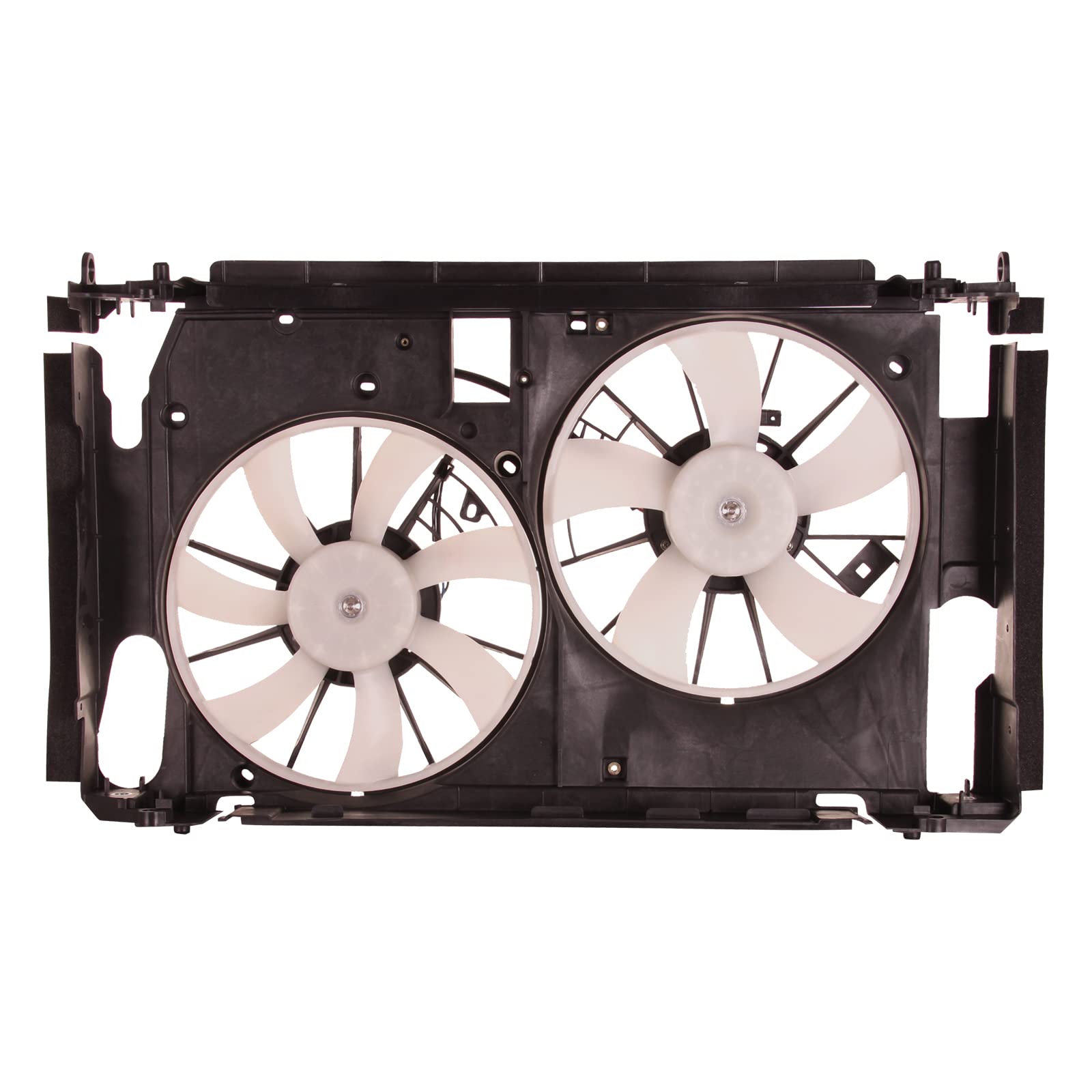 TYG OE Replacement(CAPA Quality) Cooling Fan Extra Silent for 2009-2012 Toyota RAV4 3.5L W/O Towing (North America Built) | 1671