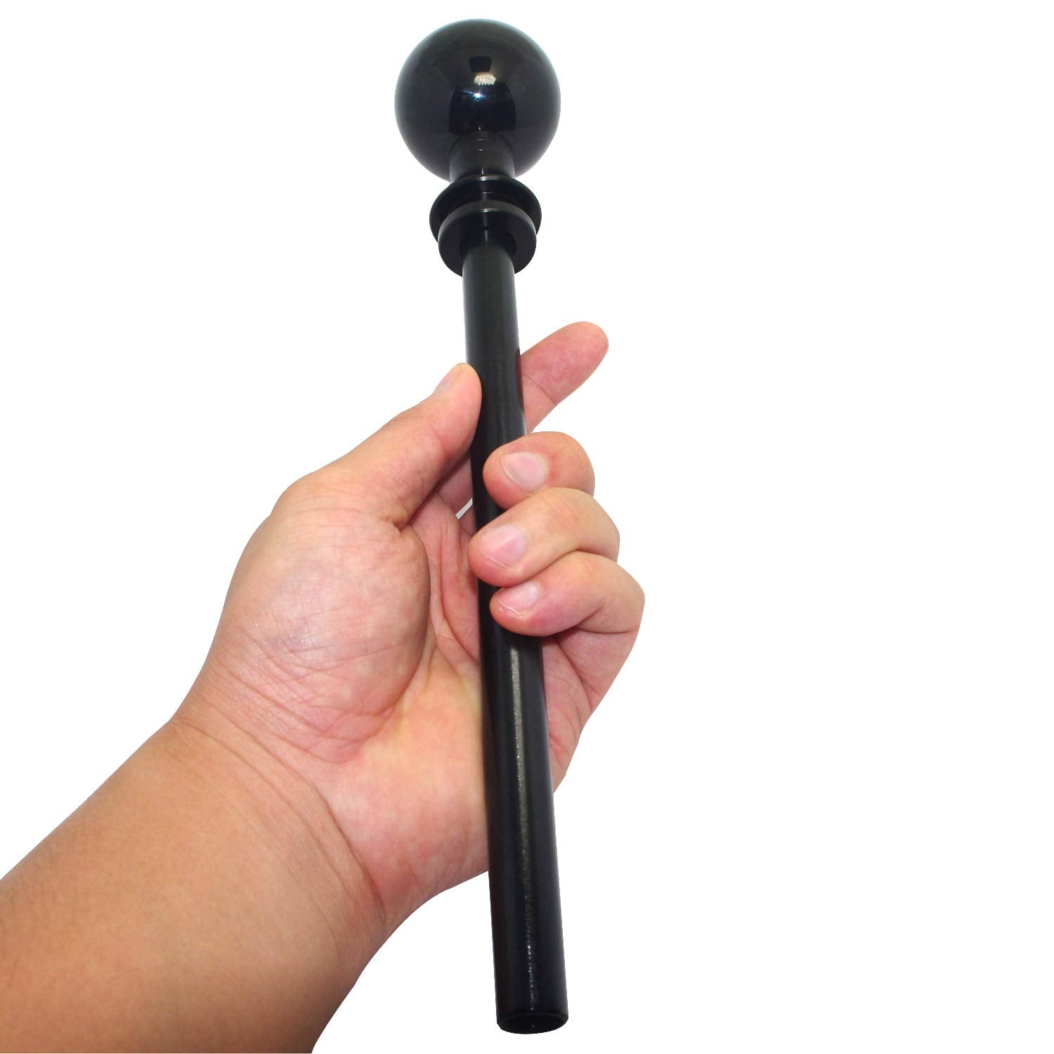 Pursuestar 10 Inch Black Aluminum Shift Knob Extender Extension For 5 6 Speed Manual Gear Shifter Lever 12X1.25