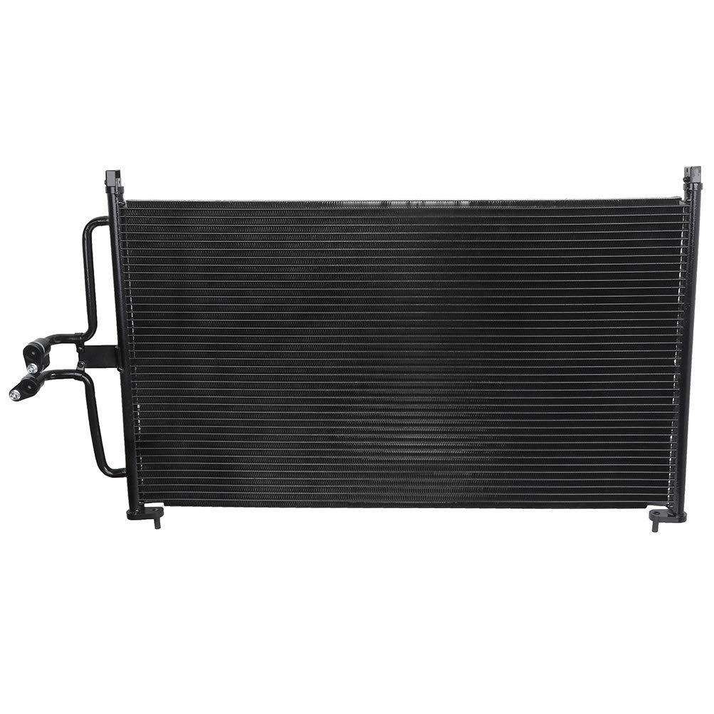 SCITOO Air Conditioning A/C Condenser for Ford Escape 2005-2007 & for Mercury Mariner 2005-2007 & for Mazda Tribute 2005-2006; O