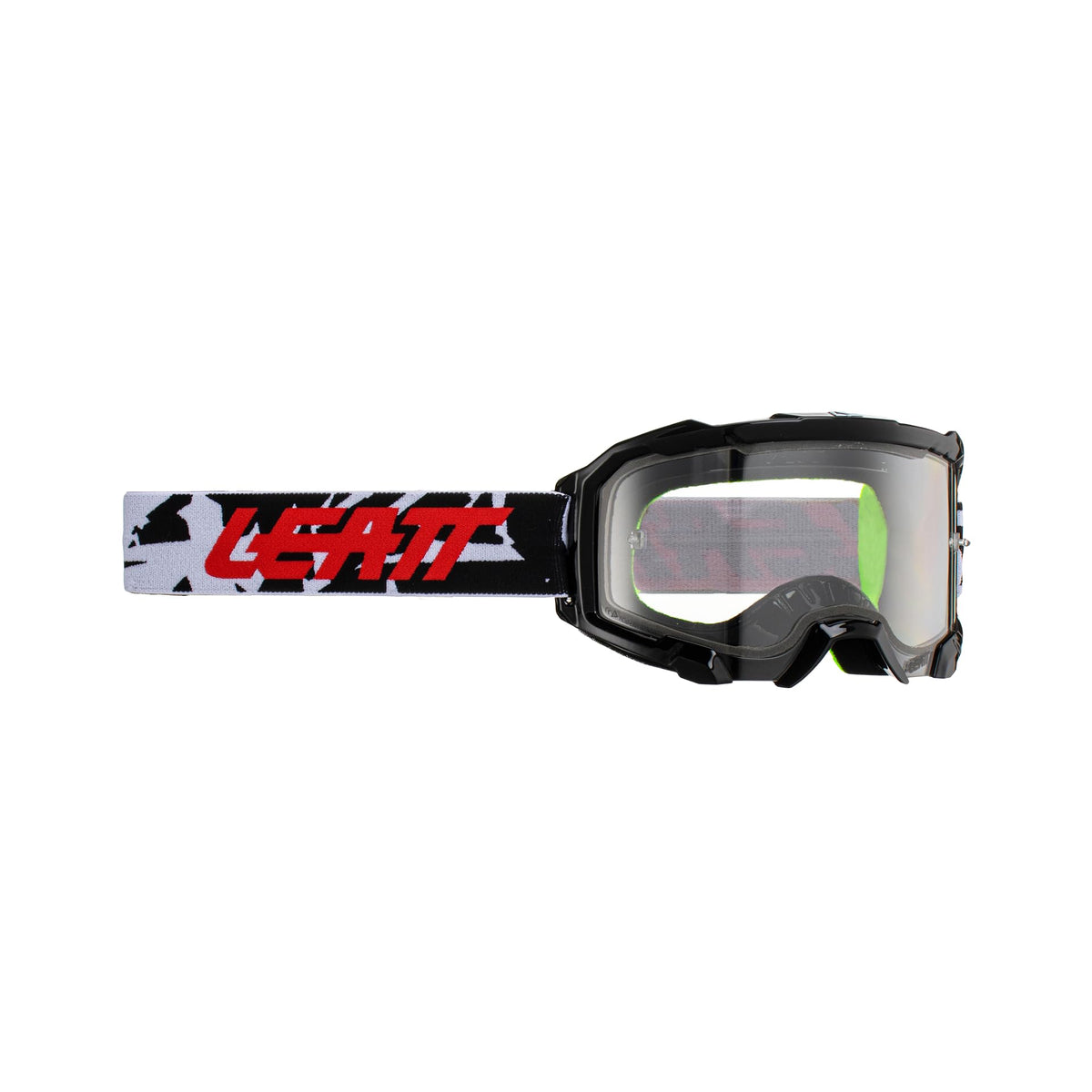 Leatt Goggle Velocity 4.5 Adult (Black/White with Clear Lens)
