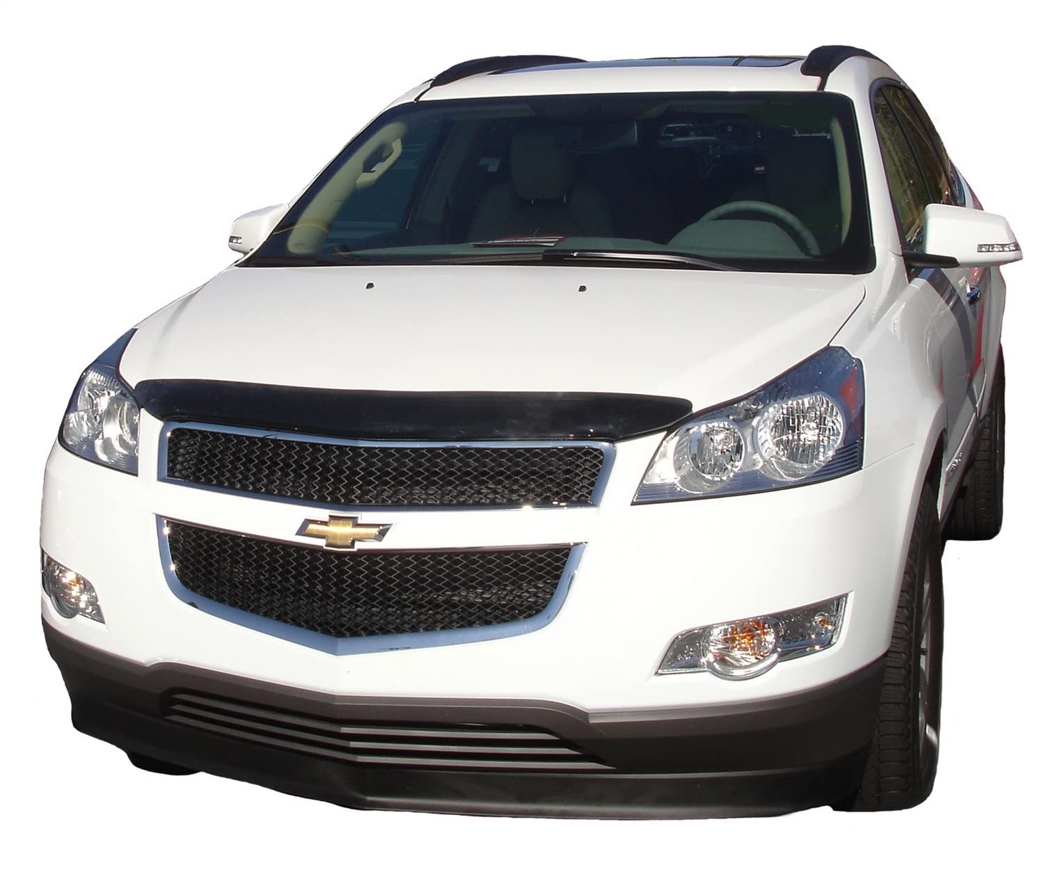 Auto Ventshade [Avs] Bugflector Ii / Hood Shield | Fits 2009 - 2012 Chevrolet Traverse, 1 Pc. | Dark Smoke - 25046