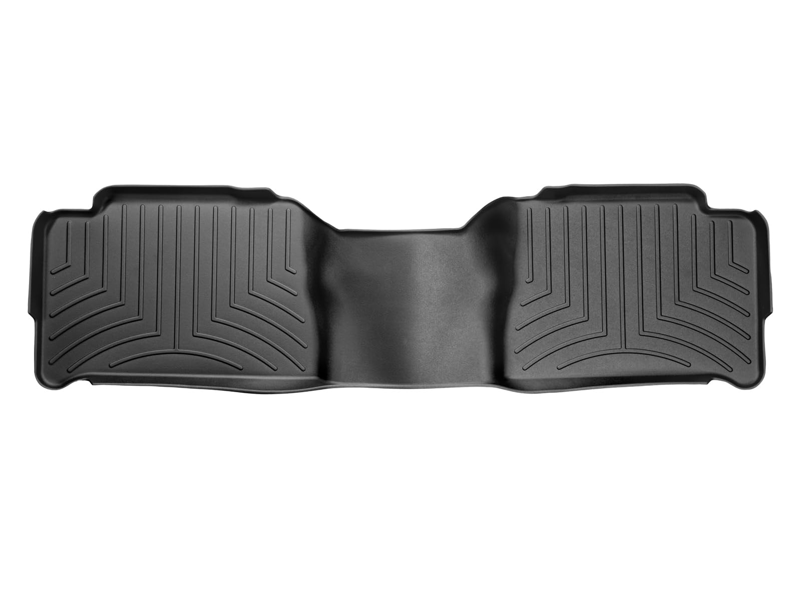 WeatherTech Custom Fit FloorLiners for Escalade, Tahoe, Yukon - 2nd Row (440032), Black