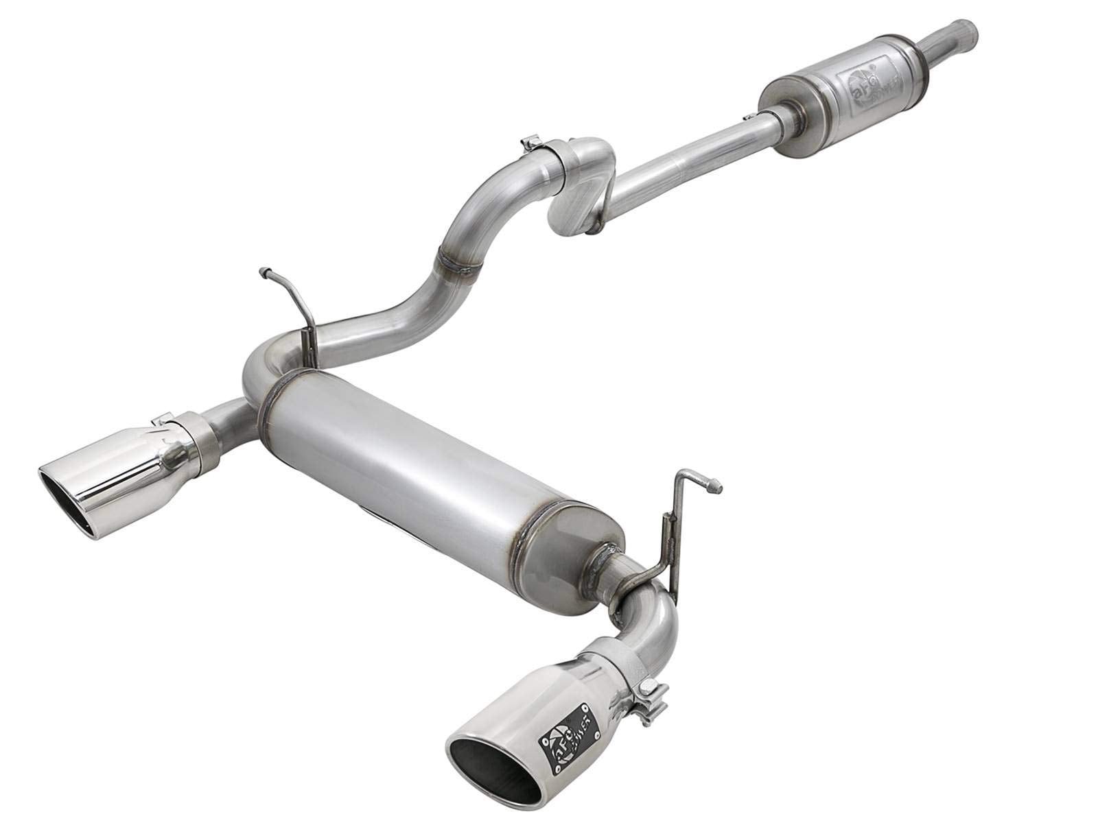 Afe Power 49-48066-P Rebel Series Performance Cat-Back Exhaust System