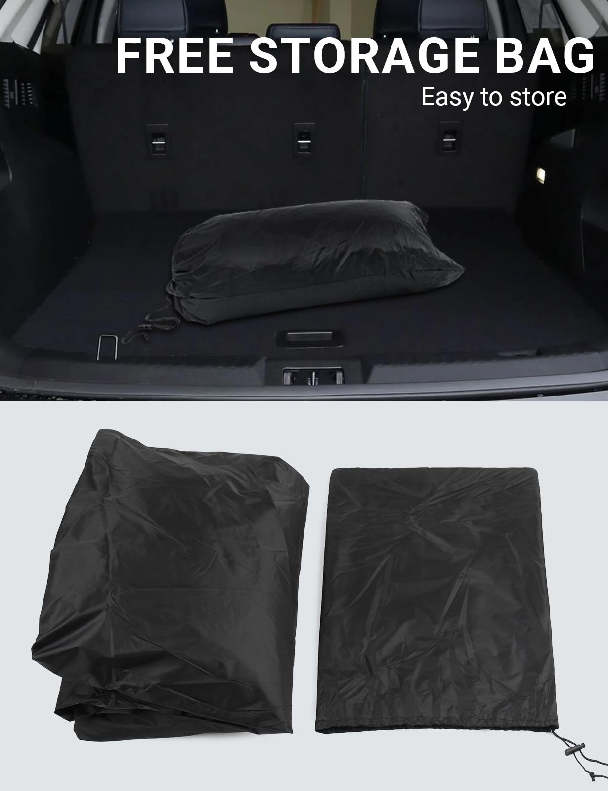 Proadsy 2024 Upgrade Car Cover Compatible With Rav4 2019-2024 Windproof All Weather Waterproof Sun Rain Uv Dust Snow Protection Outdoor Covers