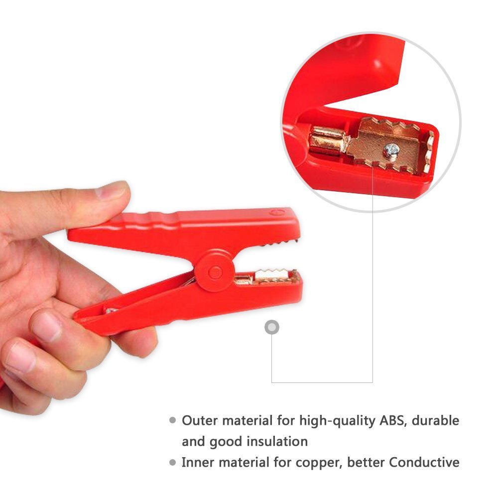 TPF Booster Jumper Cables Automotive Replacement Battery Jumper Cables Jump Starter EC5 Connector Emergency Jumper Cable Alligat