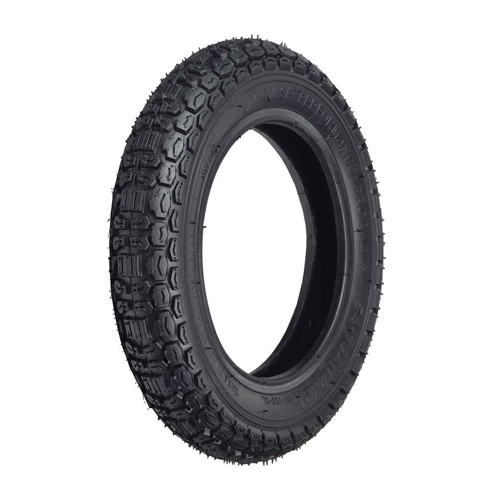 Alveytech 10X2 (54-152) Dirt Bike & Scooter Tire With Kf709 Tread - Fits On Gotrax G4, Pnuematic, Mildly Aggressive Pattern On Tires