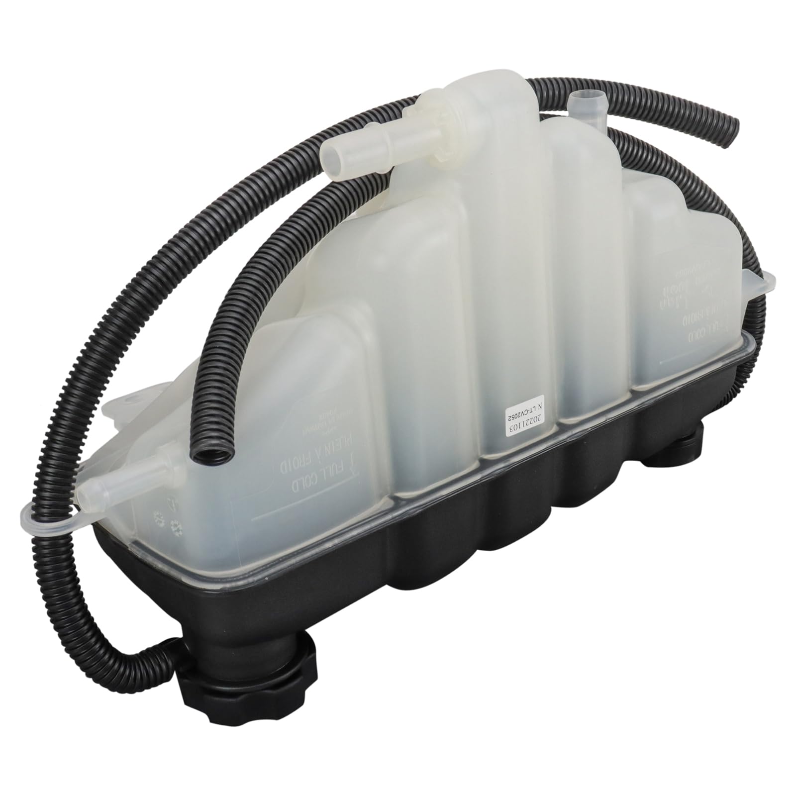 Trq Radiator Coolant Reservoir Expansion Tank Overflow Bottle Compatible With 2009-2013 Chevrolet Silverado 1500 2008-2013 Tahoe