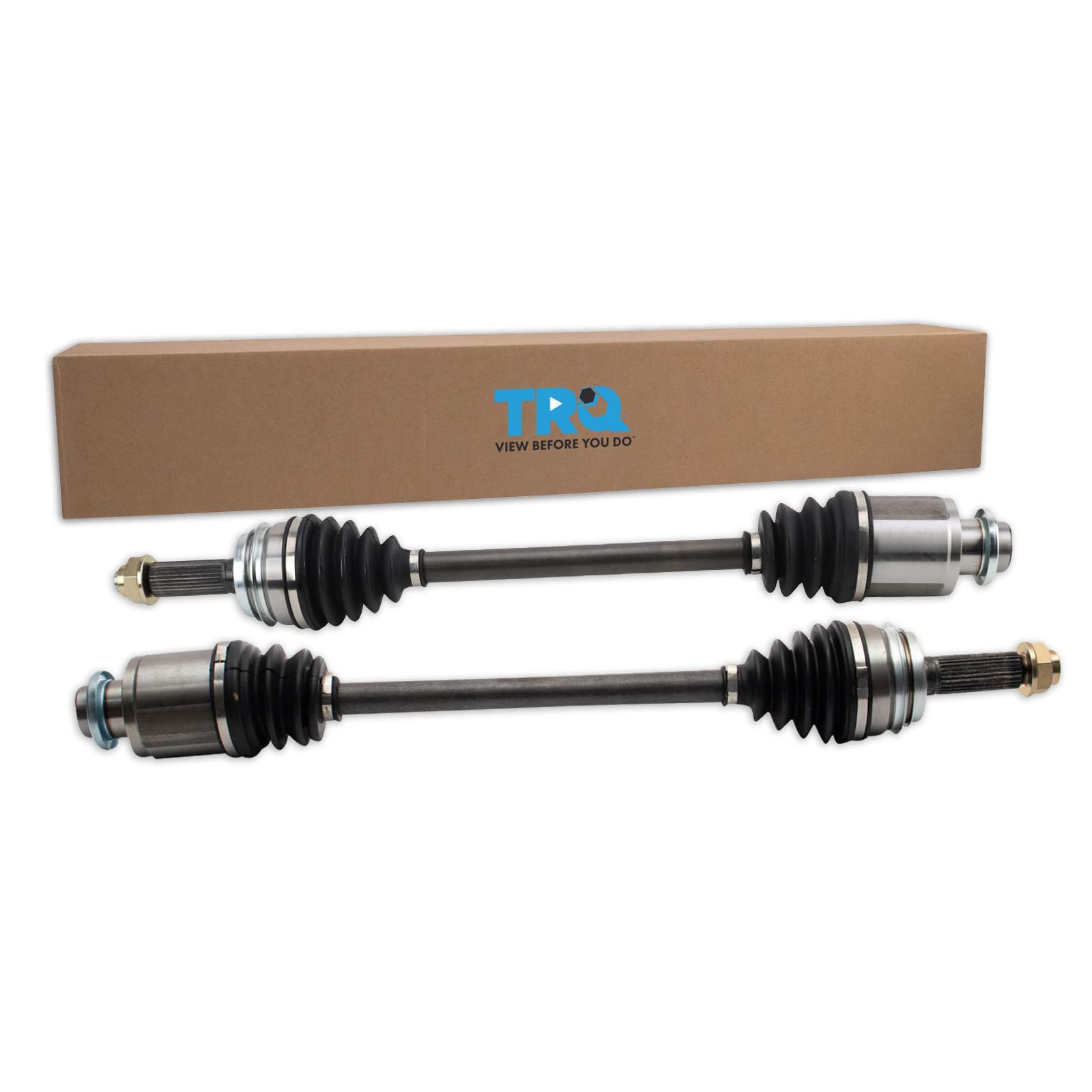 Trq Rear Cv Axle Shaft Assembly Set Compatible With 2007-2013 Acura Mdx