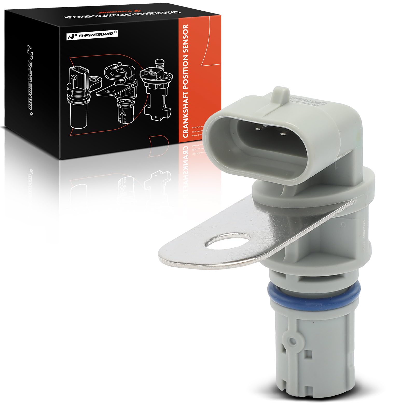 A-Premium Engine Crankshaft Position Sensor 12585546 Compatible with Chevrolet Silverado 1500 2500 3500, Impala, Monte Carlo, Ta