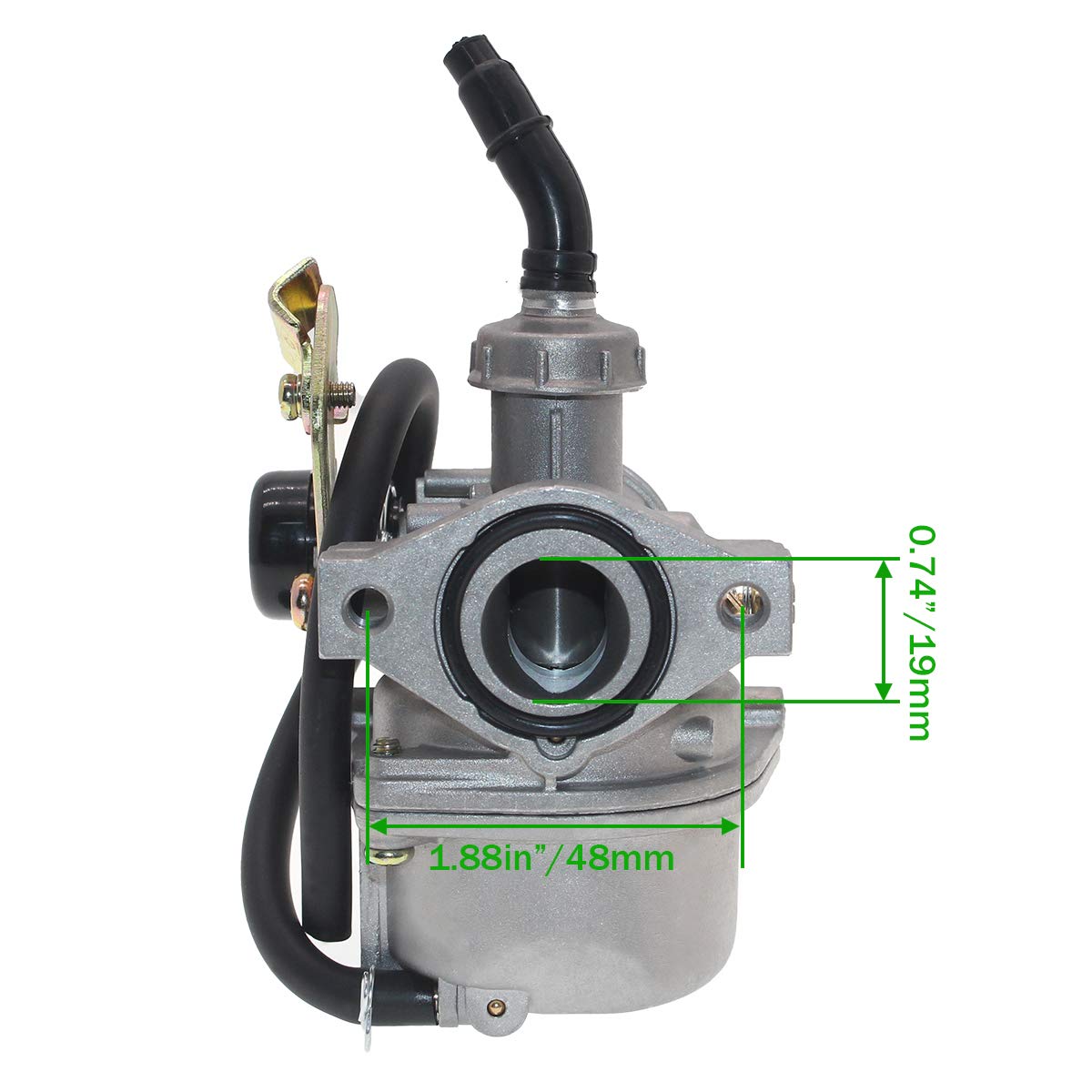 Pz19 Carburetor For 125Cc 110Cc 90Cc 70Cc 50Cc Chines Taotao Atv Dirt Bike Kazuma Baja Quad Go Kart Nst Sunl 4 Stroke Engine