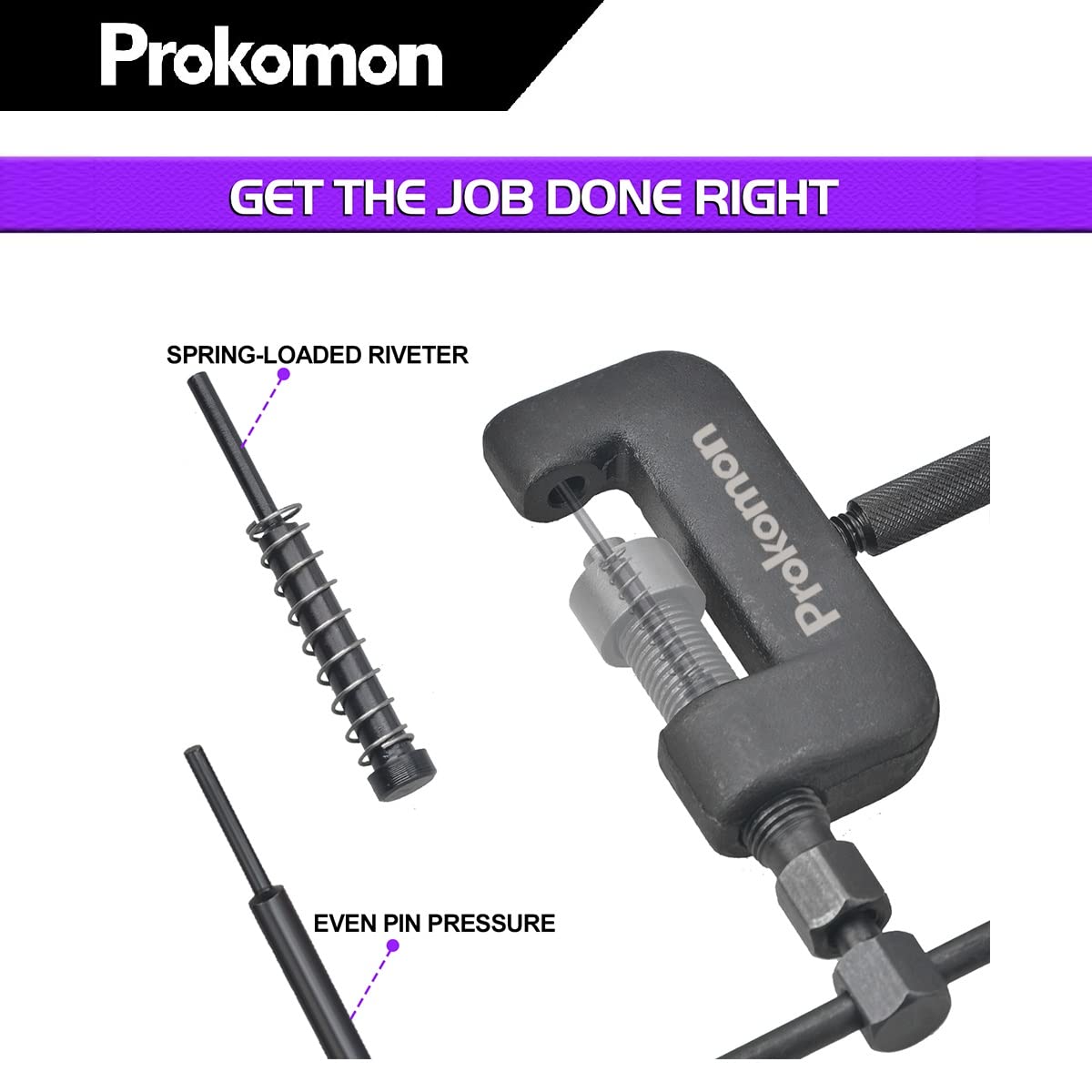 13PC Chain Cutter Rivet Tool Set Riveting Breaker ATV Bike Motorcycle Cam Drive PT1082