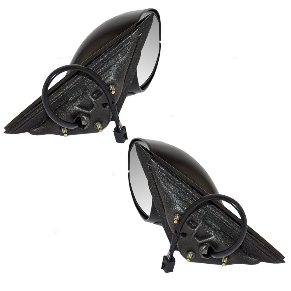 Brock Replacement Driver and Passenger Set Power Side Door Mirrors Heated Compatible with 1997-2002 Century Regal 10316927 10316926