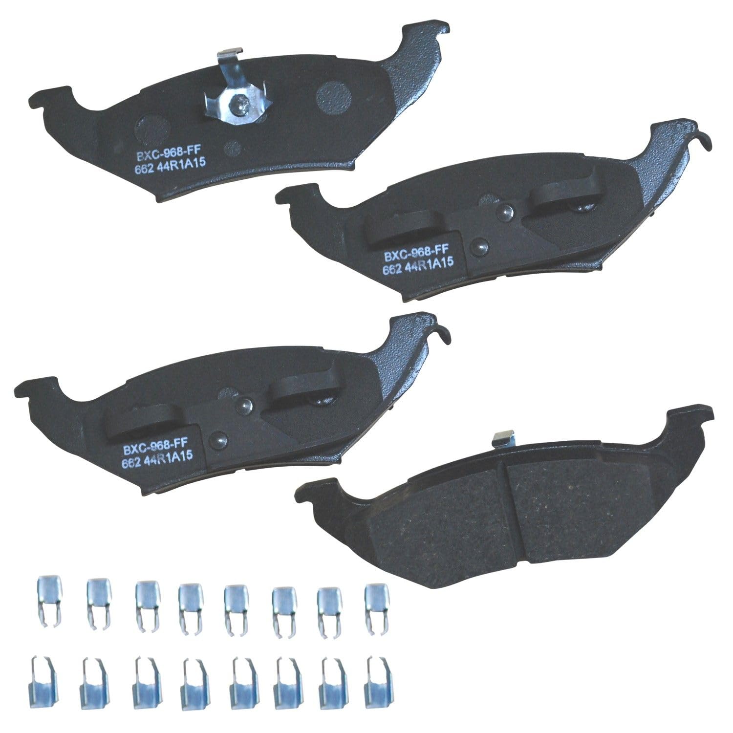 Bendix Premium Sbc662 Ceramic Rear Brake Pads For Ford Crown Victoria 1995-1992, Grand Marquis 1994-1992, Mercury Grand Marquis