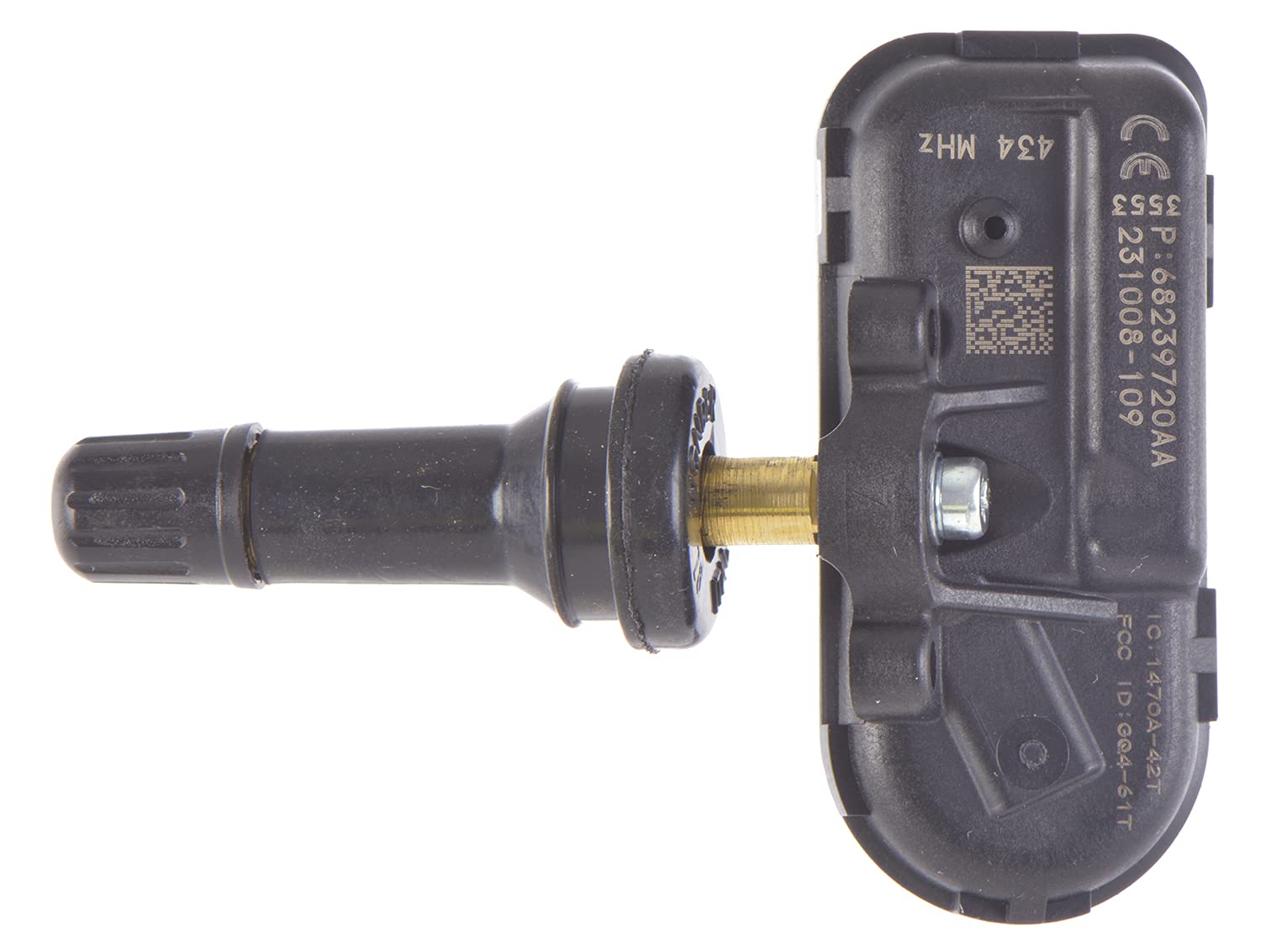 Schrader 28984 Clamp-in OE Replacement Tire Pressure Monitoring (TPMS) Sensor 433 MHz Jeep, RAM 68239720AC, 68239720AA, 68157568
