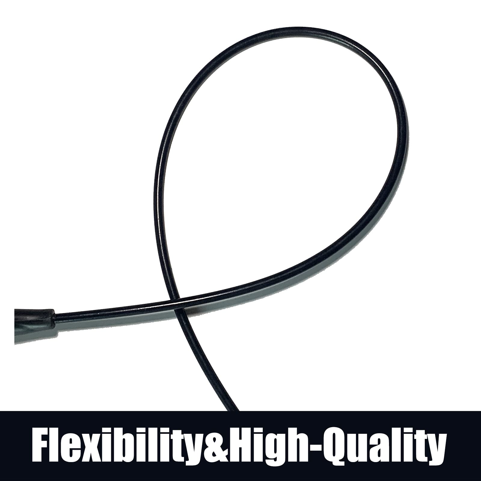 Yrhhbyh 50'' Throttle Cable For Mini Bike Baja Mb165 196Cc 5.5Hp Mb200 200Cc 6.5Hp Ct200U Motovox Mbx10 Mbx11 Mbx12 79Cc 79.5Cc For Pit Dirt Bike Parts Heat Warrior Black