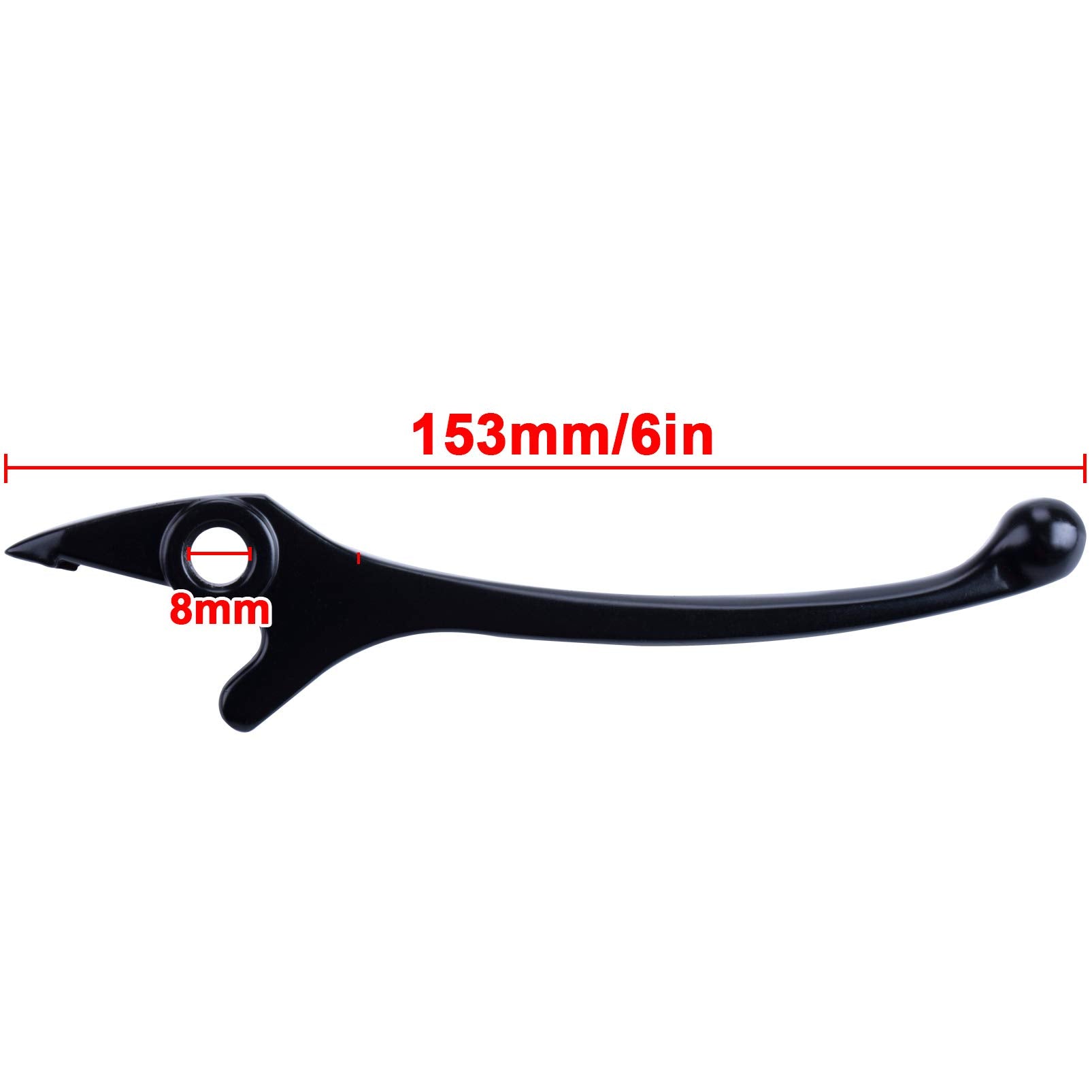 Cncmotok Right Hydraulic Disc Brake Lever Compatible With Taotao Roketa Apollo Peace Sunl Jcl Atm50 Chinese Dirt Pit Bike 50Cc 70Cc 90Cc 110Cc 125Cc