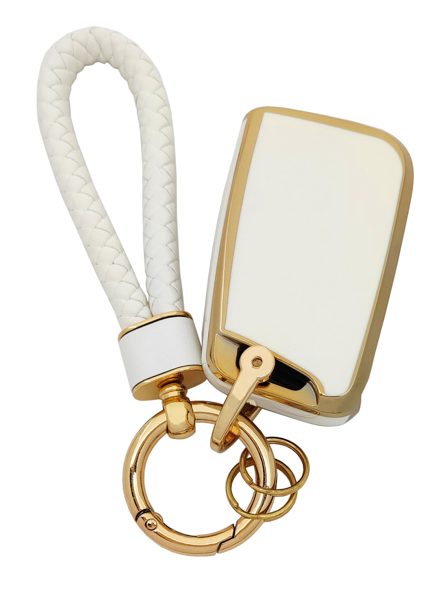 Arruweer Key Fob Cover For Vw Soft Tpu Key Fob Case Holder Protector Compatiable With Volkswagen Vw Arteon Atlas Golf Jetta Pass