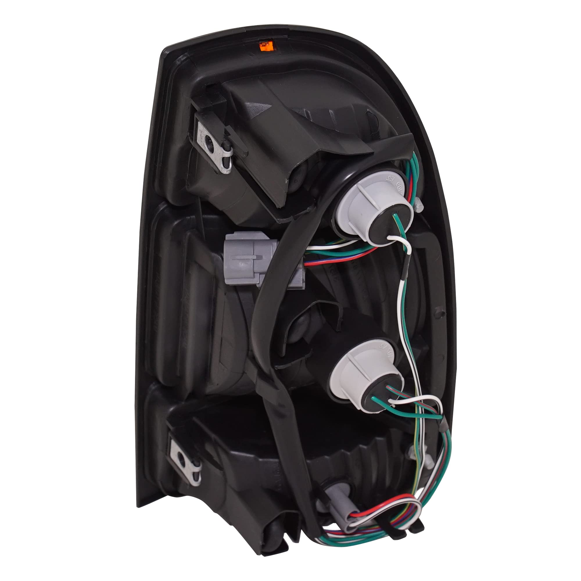 Evan Fischer Tail Light Compatible With 2000-2005 Toyota Tundra Assembly, Amber/Clear/Red Lens With Standard Bed, Regular And Ac