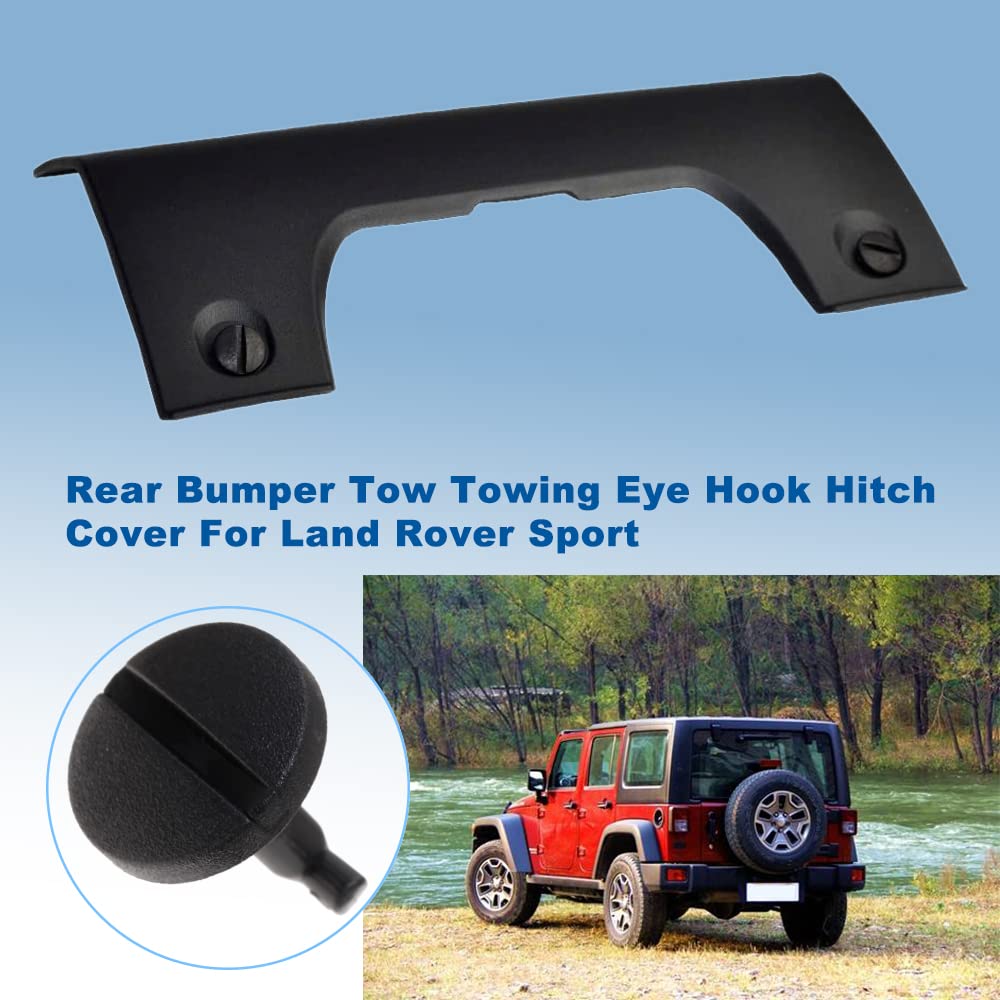 Mtsooning 10PCS Rear Bumper Tow Cover Clips, Universal Plastic Fender Retainer Bottom Shield Fastener Replacement for Land Rover Sport