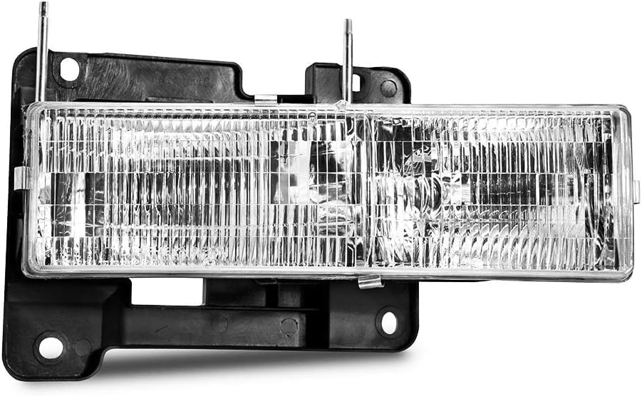EPIC LIGHTING OE Spec Replacement Halogen Headlight Assembly Compatible with CHEVROLET 88-02 C/K TRUCK - Left Driver Side