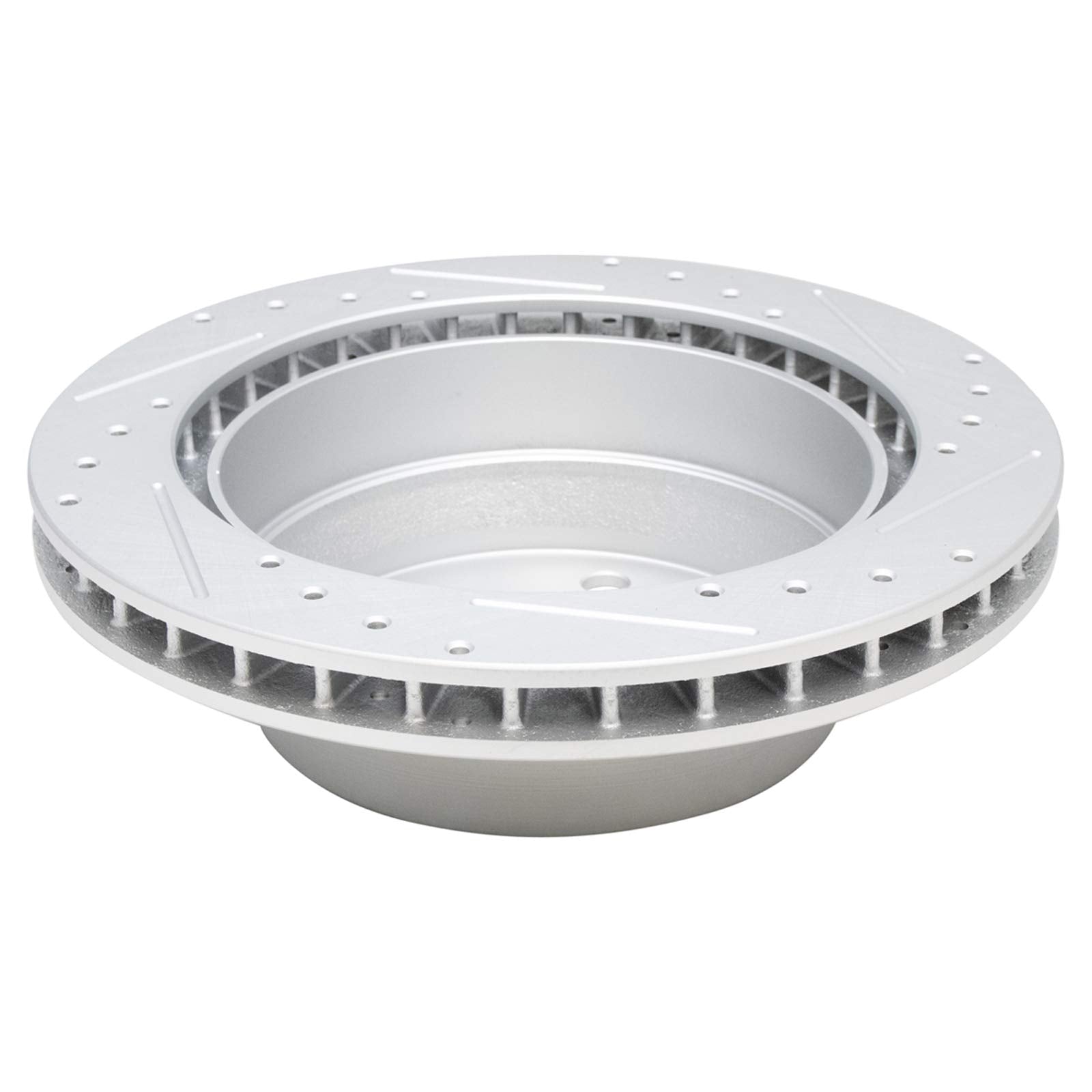 Trq Rear Performance Brake Rotor Drilled Slotted Pair Set For Gmc Chevy Cadillac Truck