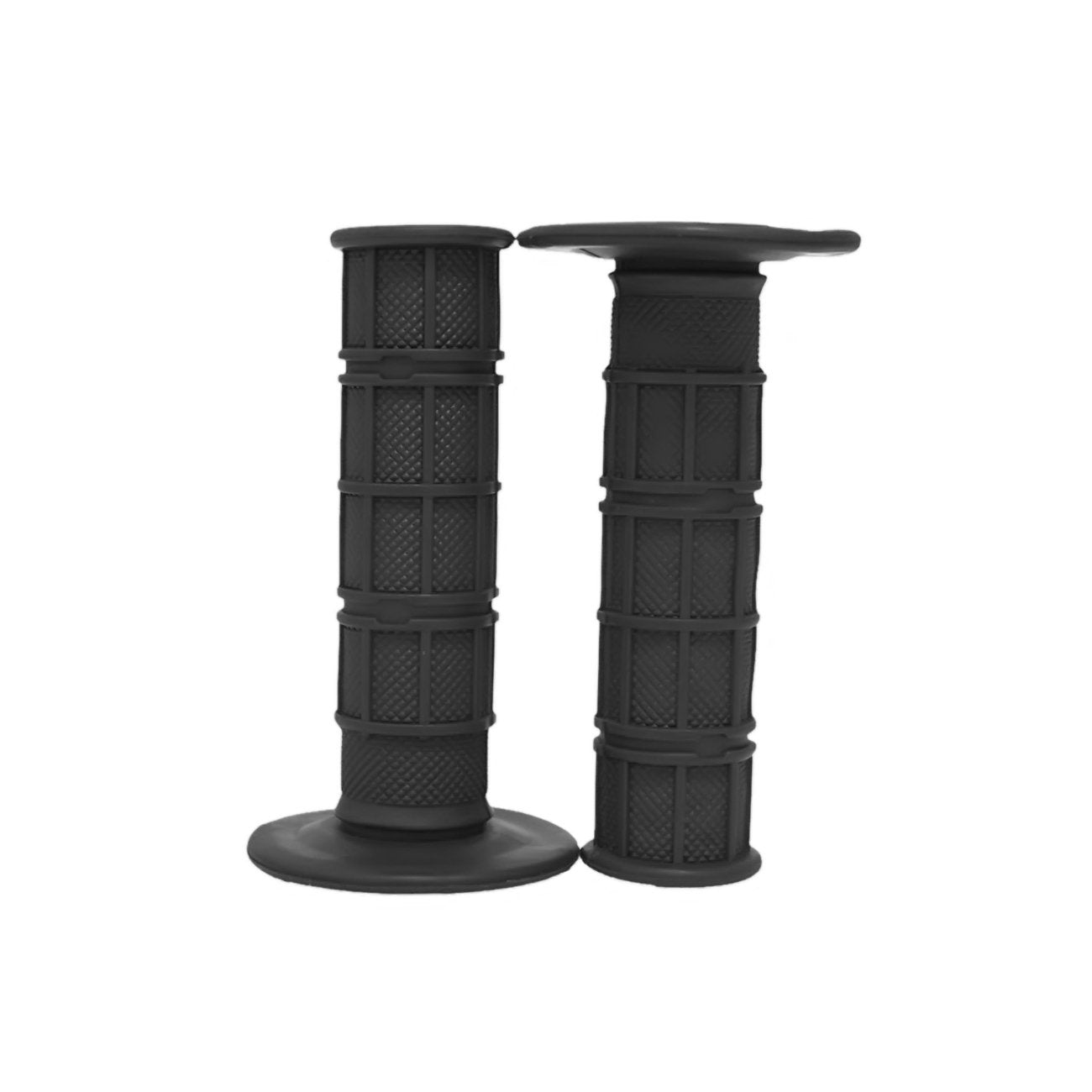 7/8' Practical Motorcycle Hand Grips Dirt Bike Motocross Gel Handlebar 2Pc- Black