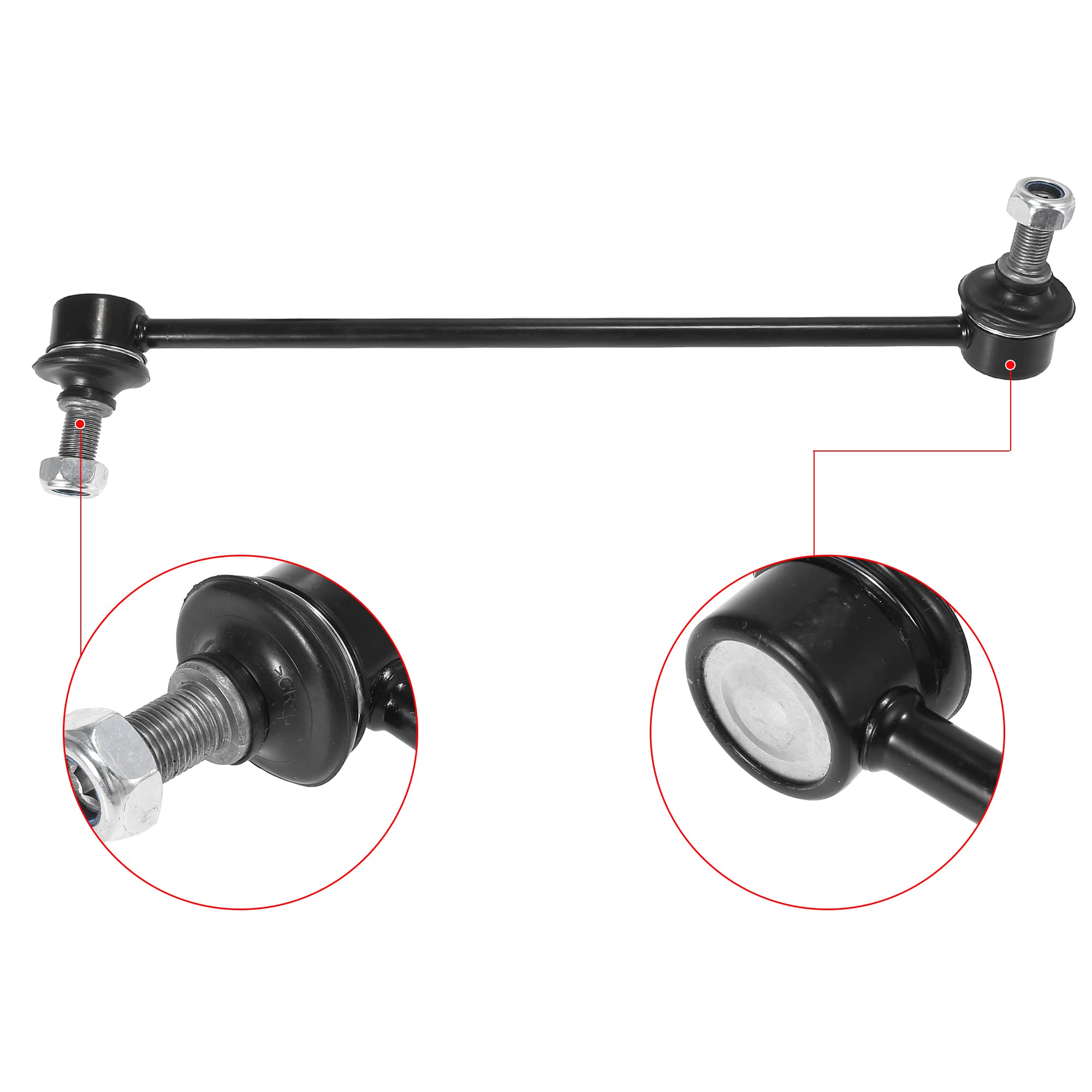 X Autohaux 2Pcs K750094 K750095 Front Suspension Sway Bar End Links Stabilizer Sway Bar Link For Nissan Maxima 2009-2014 Altima