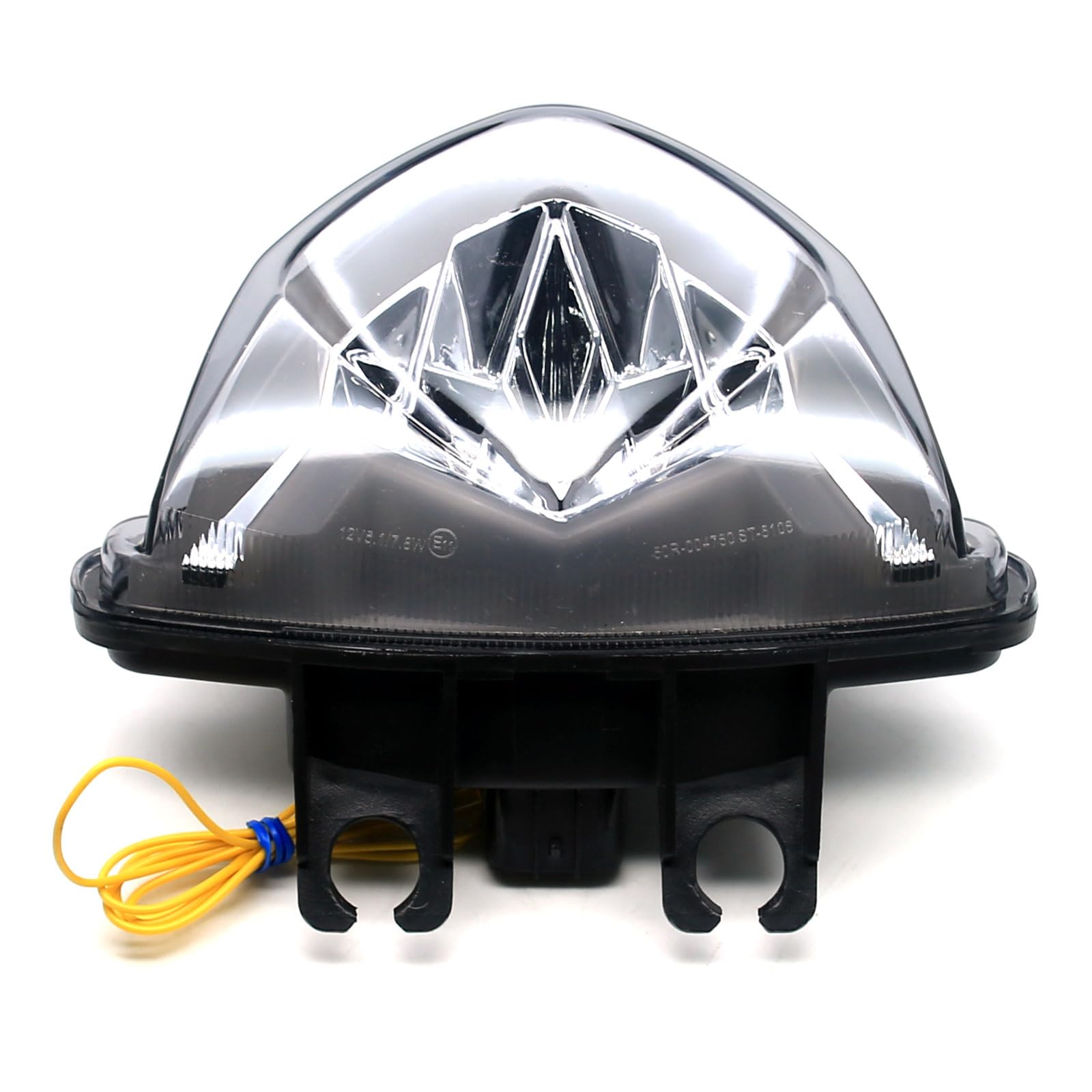 Mzs Motorcycle Tail Light, Led Integrated Turn Signal Blinker Smoke Lens Compatible With Gsxs 750 2017-2020 / Gsxs750Z 2017-2020