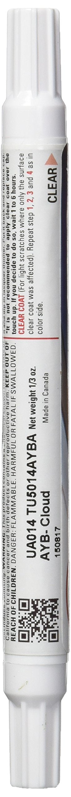 Kia UA014-TU5014AYBA Touch-Up Paint Pen (- Cloud White, 0.5 fl oz)