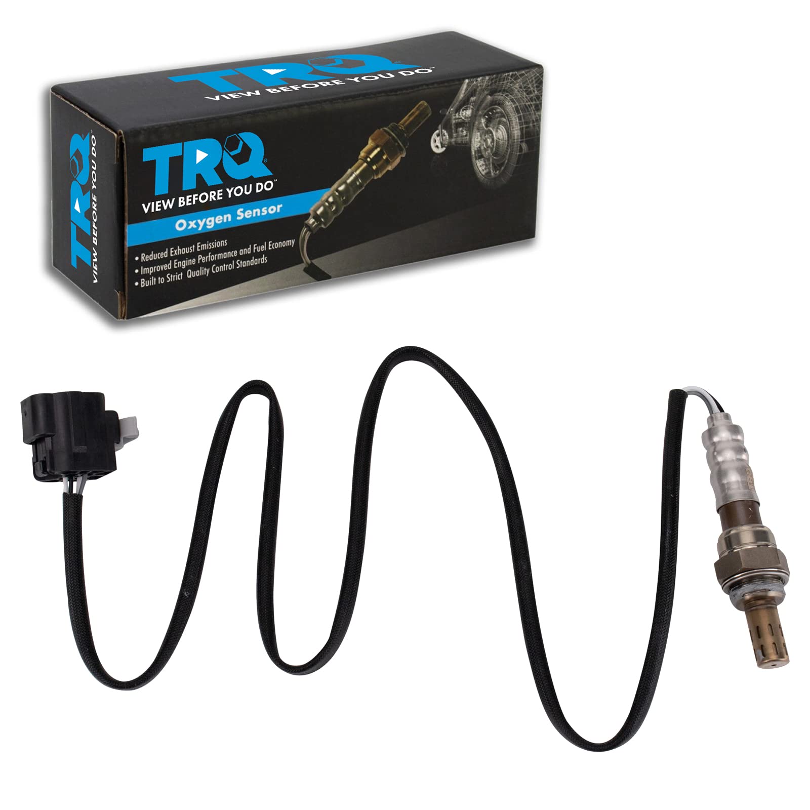 Trq O2 Oxygen Sensor Compatible With 1996-1997 Kia Sephia 2001-2005 Mazda Miata 1995-2002 Millenia 1995-1998 Protege
