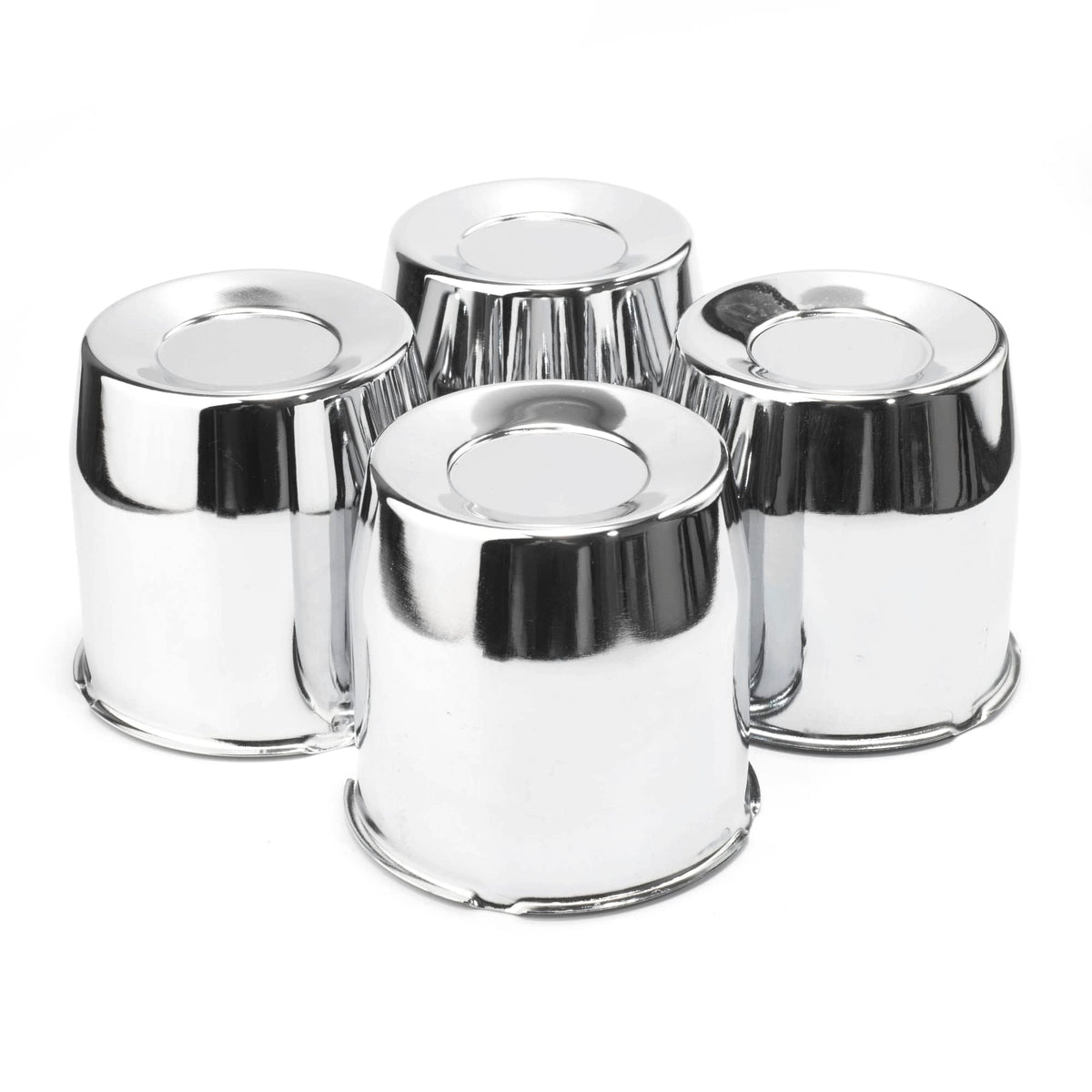 Rtrhinotuning 4Pcs 4.25'' Hub 4.33'' H Center Caps Push Through Hub Cap Chrome F WBCARB08CTTZY8K