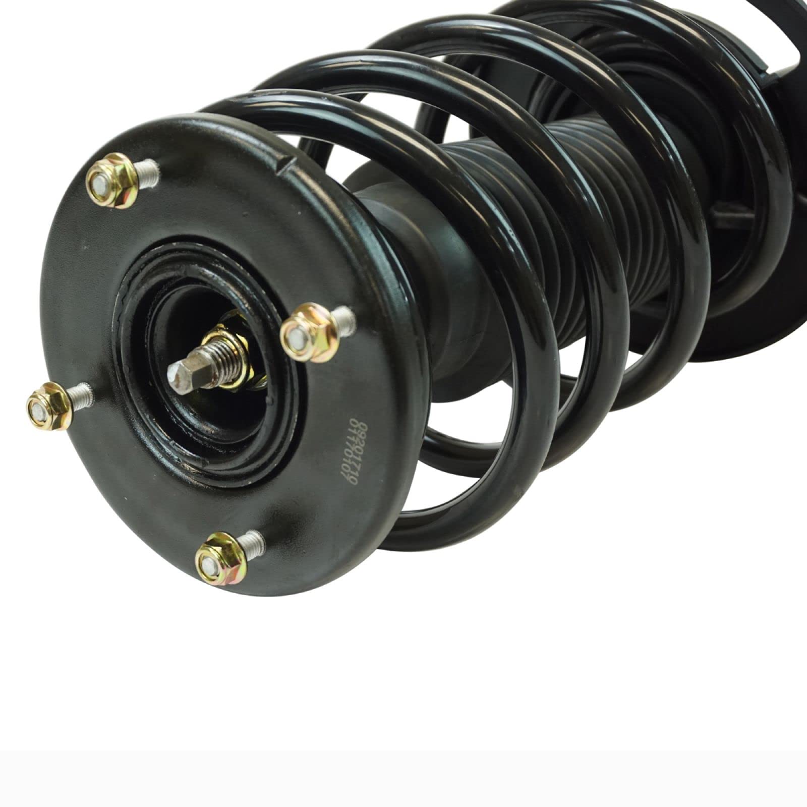 Trq Front And Rear Complete Strut Assembly & Shock Absorber Kit Complete Strut & Coil Spring Assembly Compatible With 2009-2012