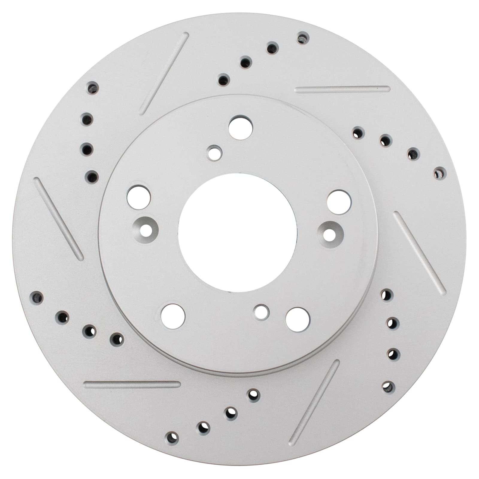Trq Front Performance Brake Rotors Set Premium G-Coated Compatible With 2013-2014 Acura Ilx 2012-2015 Honda Civic