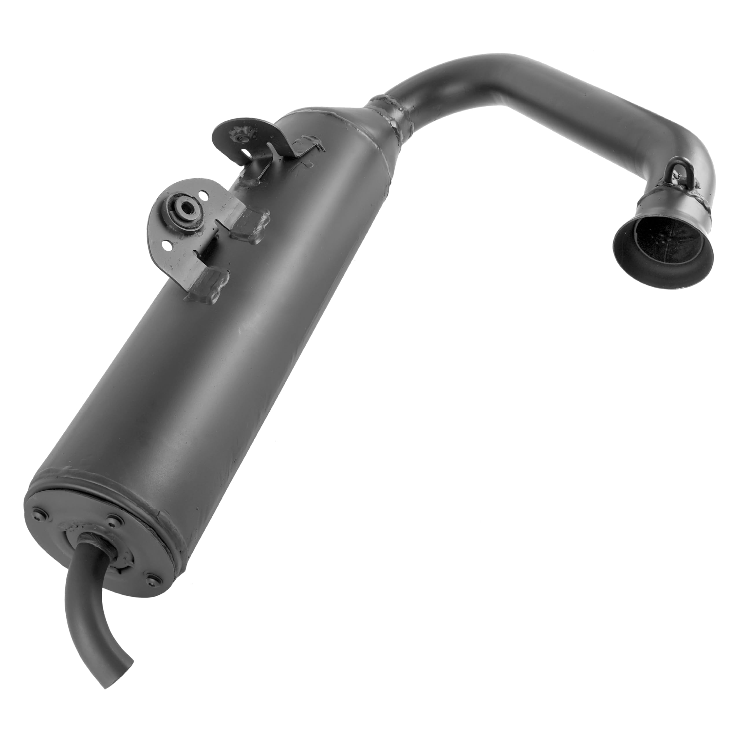 Caltric Complete Exhaust Muffler with Arrester Compatible with Yamaha Viking VI YXC700 4X4 2015-2020