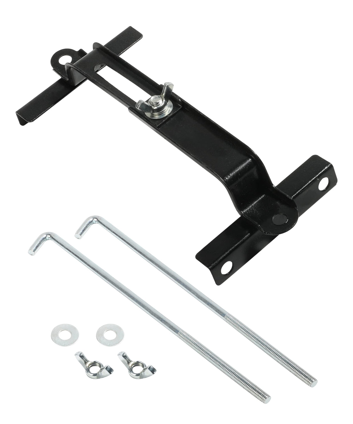 Esewalas Adjustable Battery Hold Down,Battery Tie Down Kit,Universal Battery Crossbar With J Bolt Battery Hold Down Bracket,Stai