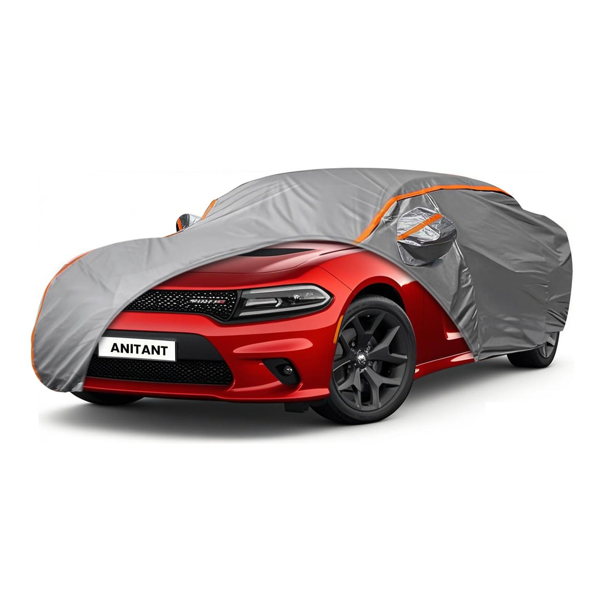 ANITANT Custom Fit Dodge Charger Car Cover For SE SXT SRT Hellcat SCAT Pack 2006-2025 Outdoor Waterproof Car Cover All Weather w