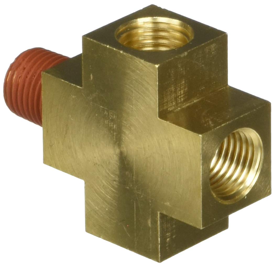 1/4'' M X 1/4'' F X 1/4'' F X 1/8'' F, Npt, 4-Way Fitting