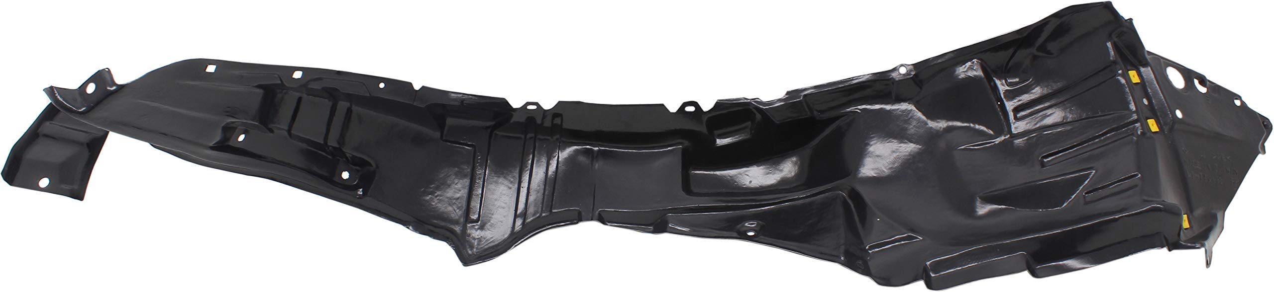 Evan Fischer Fender Liner Compatible With 2016 Scion Im, Fits 2017-2018 Toyota Corolla Im, Front Passenger Side Plastic Material
