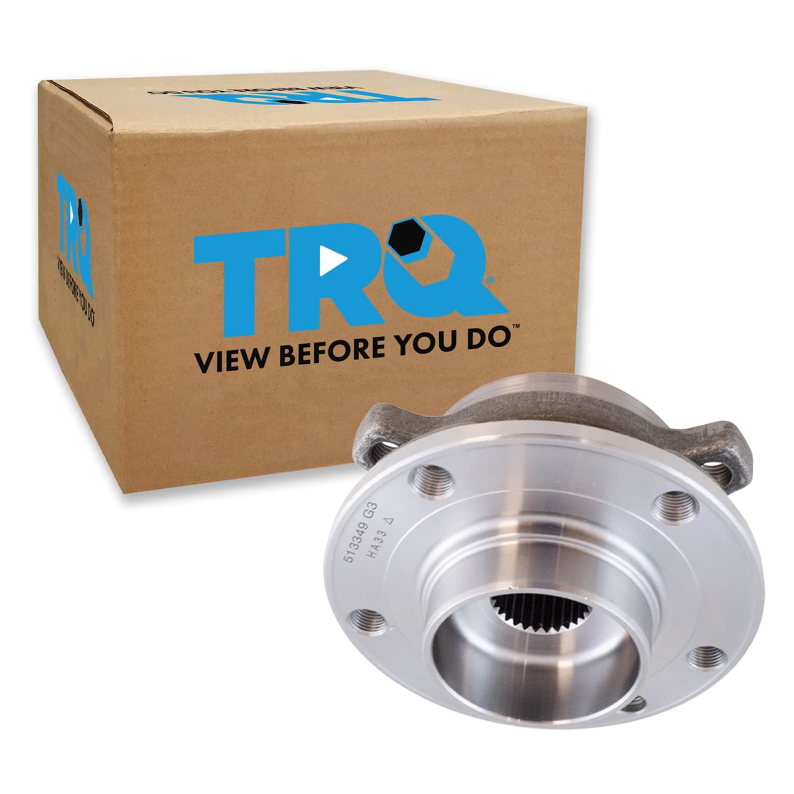 Trq Front Left Right Wheel Hub Bearing Assembly Driver Passenger Side Compatible With 2014-2022 Jeep Cherokee