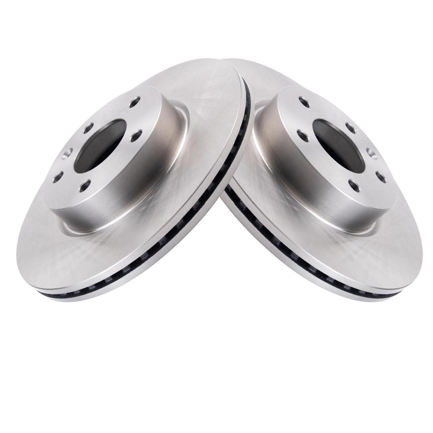 Trq Front Brake Rotors Set Compatible With 2013-2019 Cadillac Ats 2020-2024 Ct4