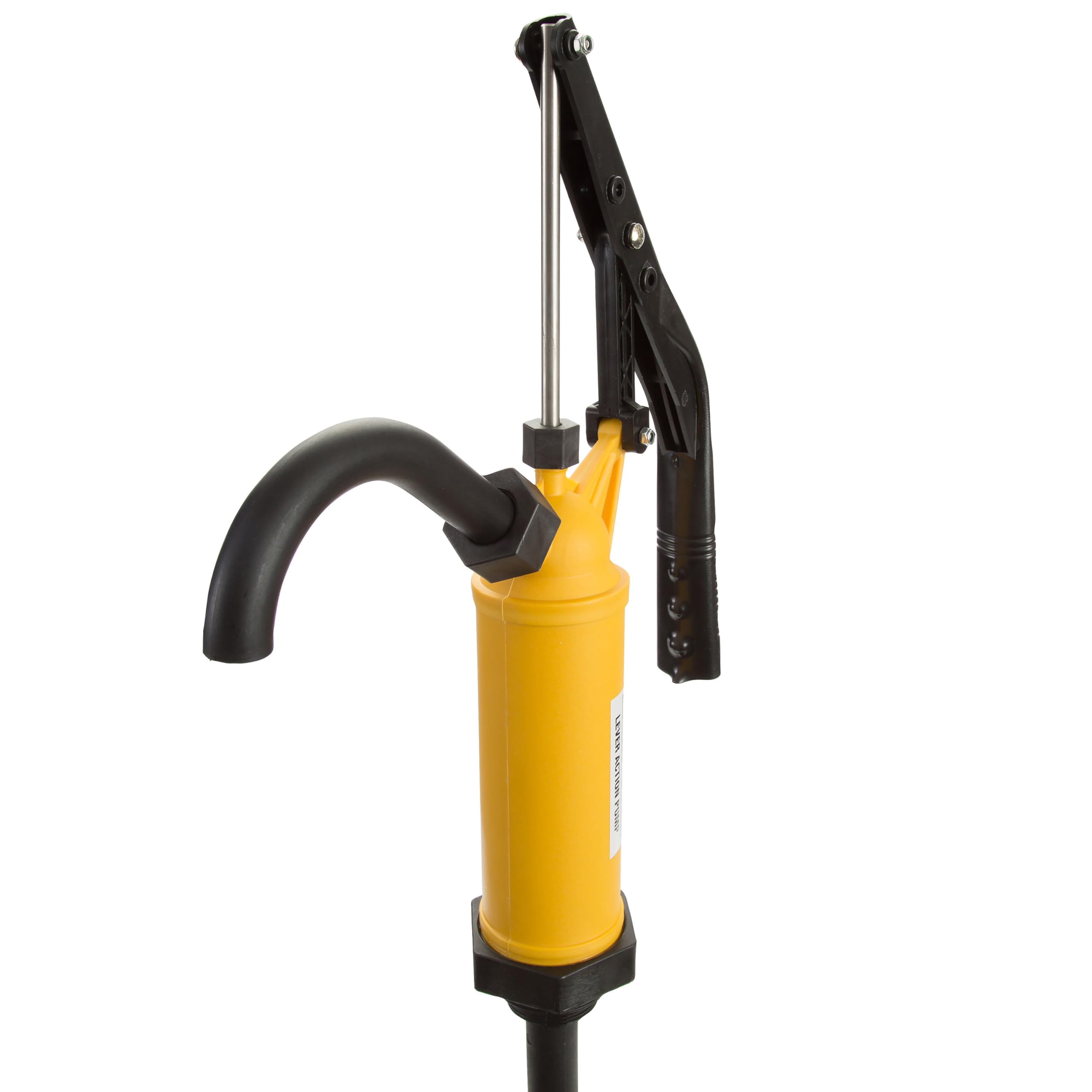 OEMTOOLS 24472 Fluid Pump/Siphon | Works in 15, 30, & 55 Gallon Drums with 1.25 Inch or 2 Inch NPT Bung | Pump Fluid, Oils, Chem