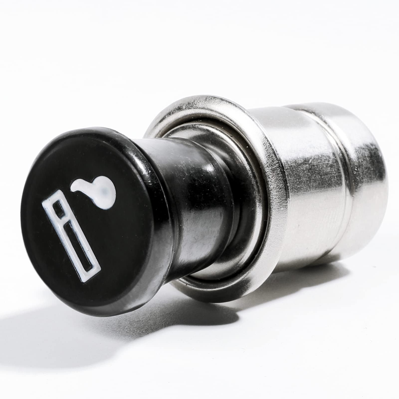 AOCISKA 12V Metal Plastic Construction Cigarette Lighter, Car Cigarette Lighter Replacement,Pop-Out Car Cigarette Lighter for Au