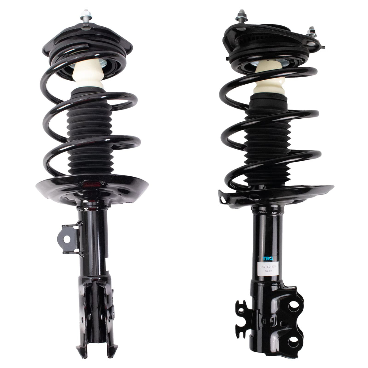 Trq Front Strut & Coil Spring Assembly Set Driver & Passenger Sides Compatible With 16-21 Toyota Prius 19-21 Prius Awd-E 17-19 P