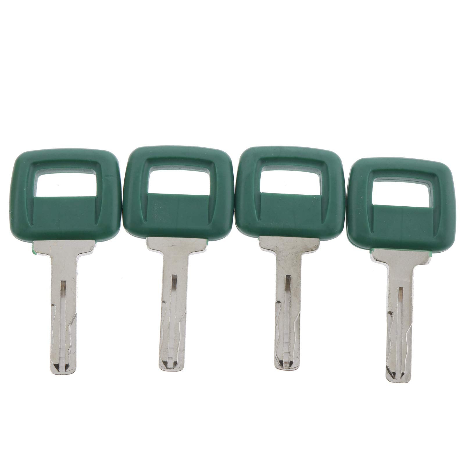 Solarhome 4Pcs Ignition Keys 11039228 For Volvo Loader Haul Truck Heavy Equipment Laser Cut