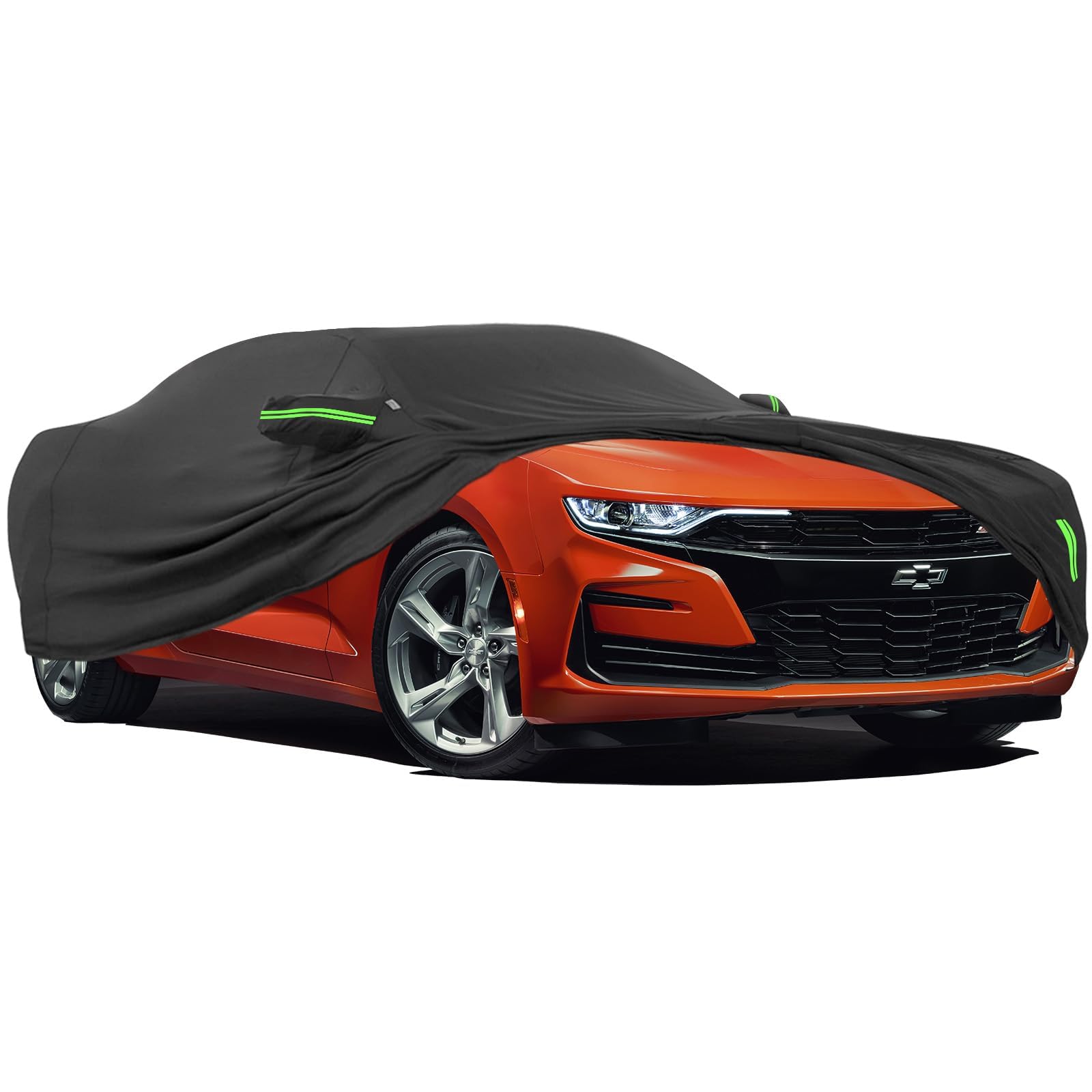 Proadsy 2025 Upgrade Car Cover Compatible With Chevrolet Chevy Camaro 2010-2024 2025 Windproof All Weather Waterproof Sun Rain U